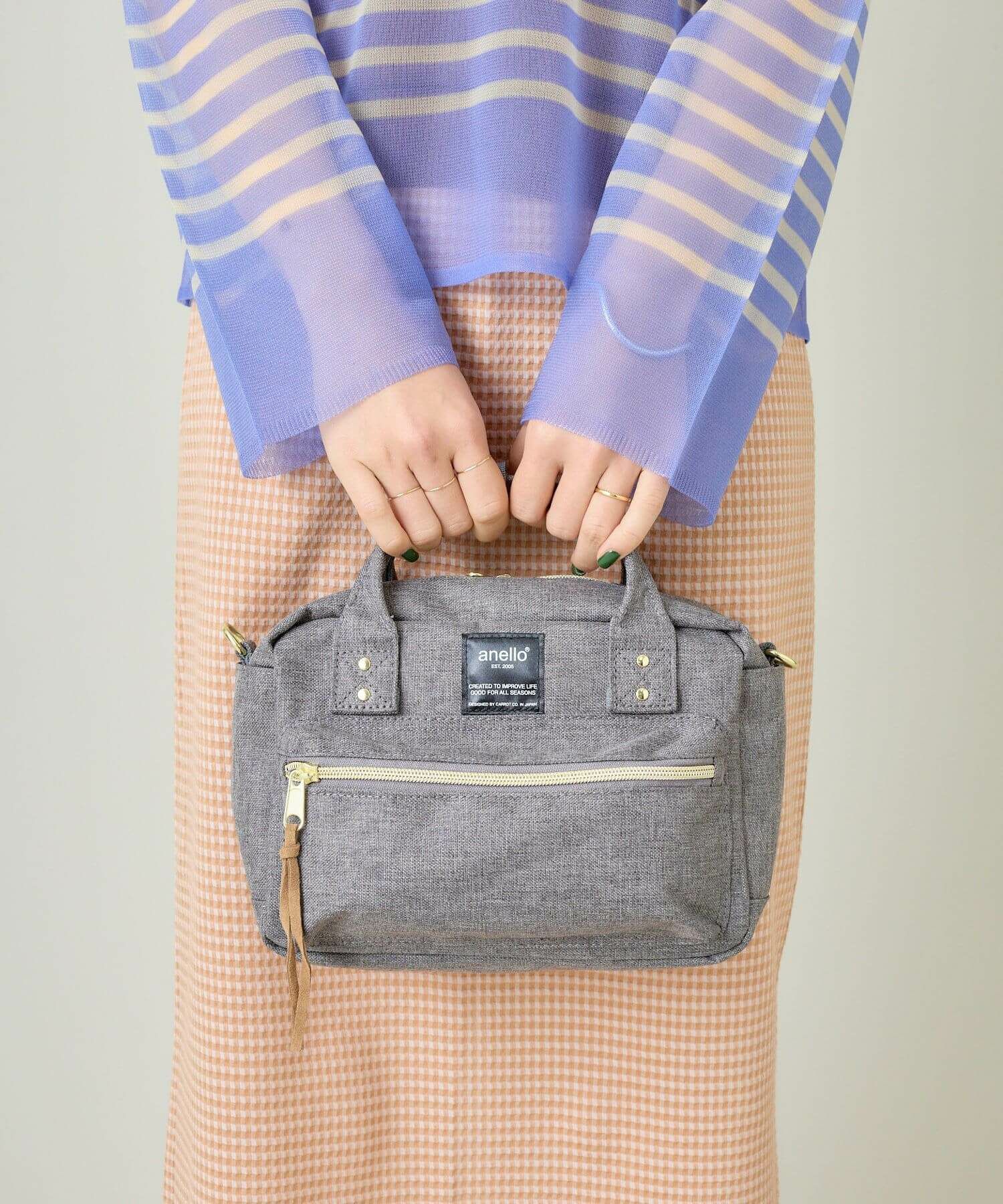 anello ショルダーバッグ 多収納 2WAY A5 POST AT-C1223