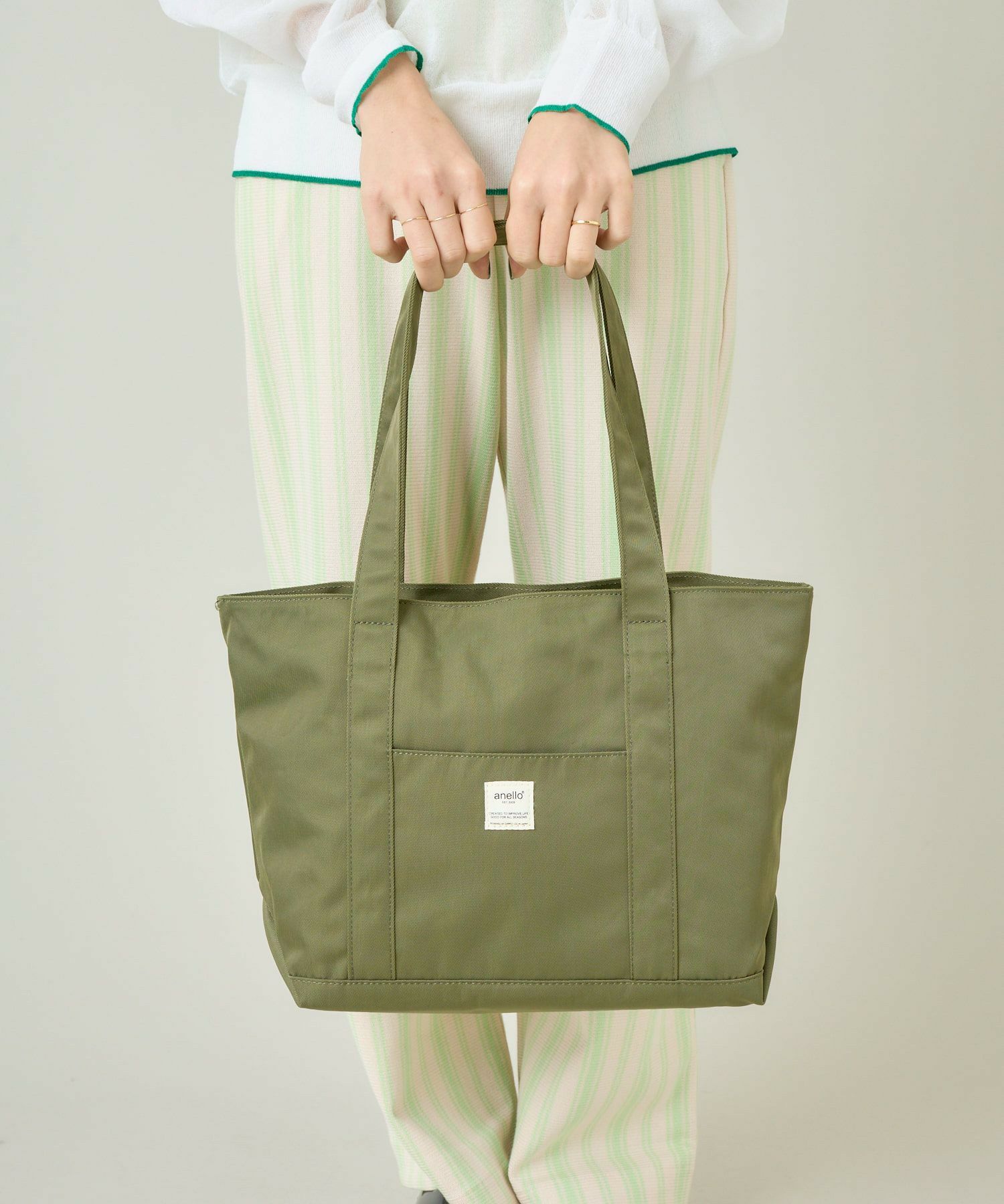 anello トートバッグ 撥水 多収納 A4 SPLASH AT-B2022