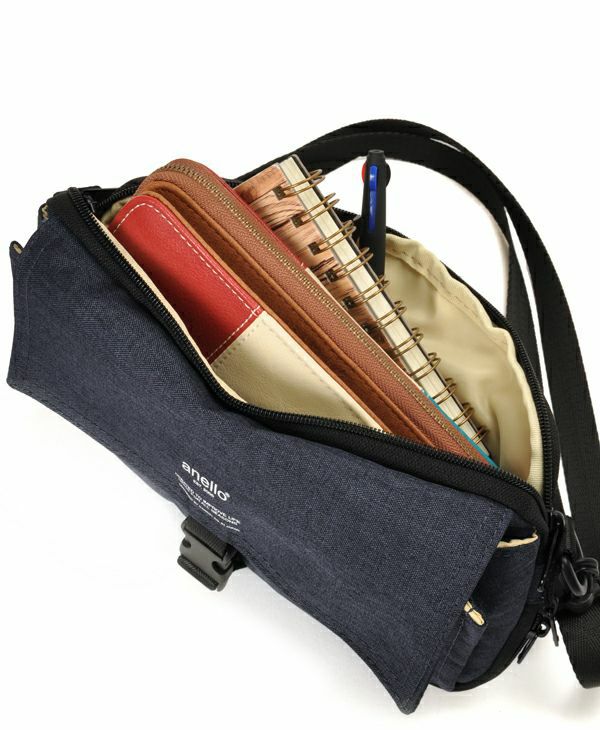 anello ショルダーバッグ 多収納 mini(B5以下) THE DAY AT-H1152