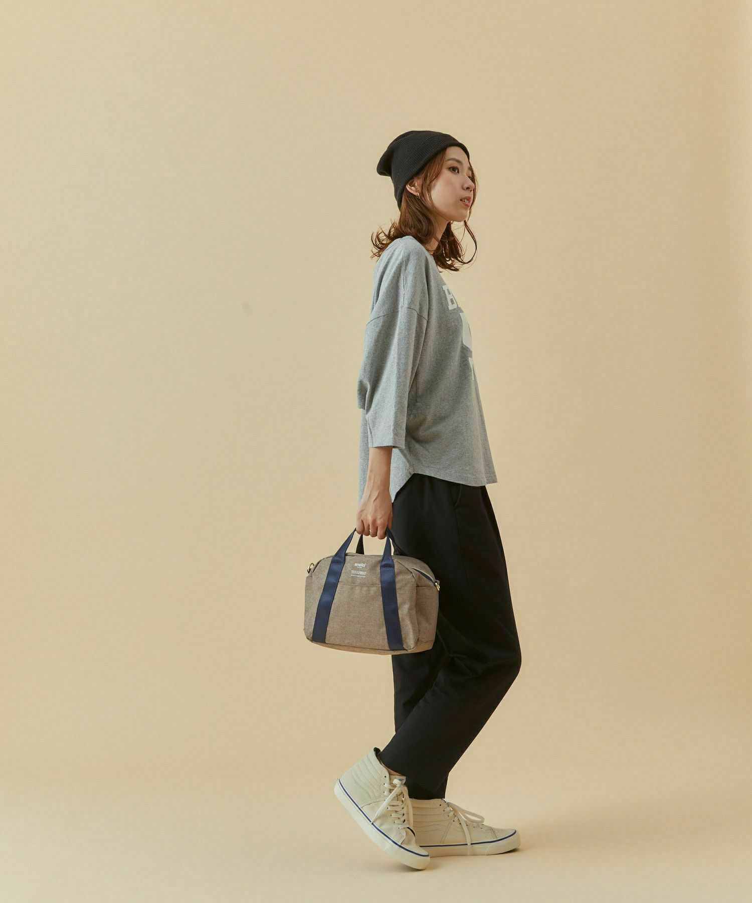 anello ショルダーバッグ 多収納 2WAY mini(B5以下) CHUBBY AT-C1835