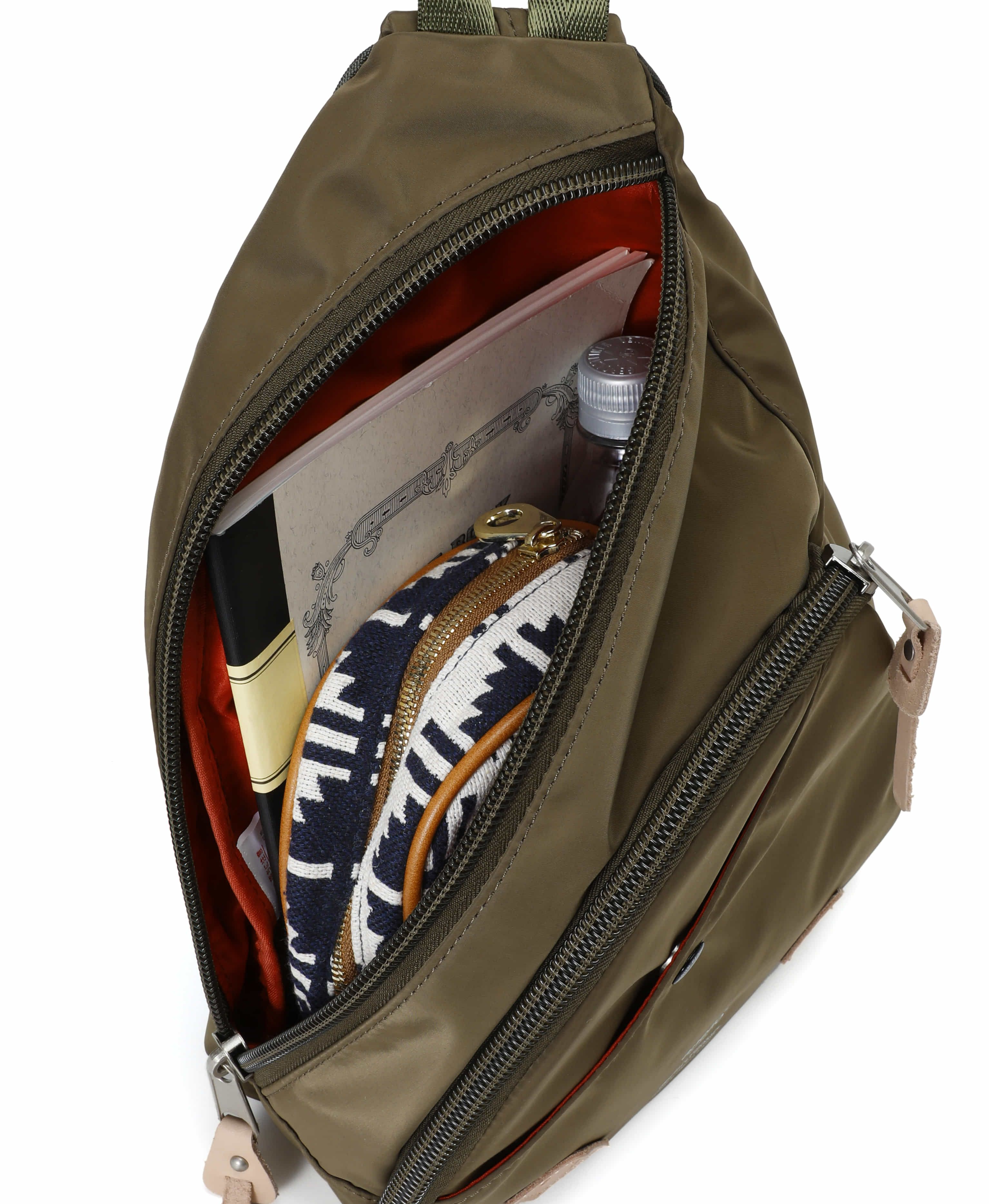 anello ボディバッグ ウエストポーチ 多収納 A5 URBAN O.D AT-S0231