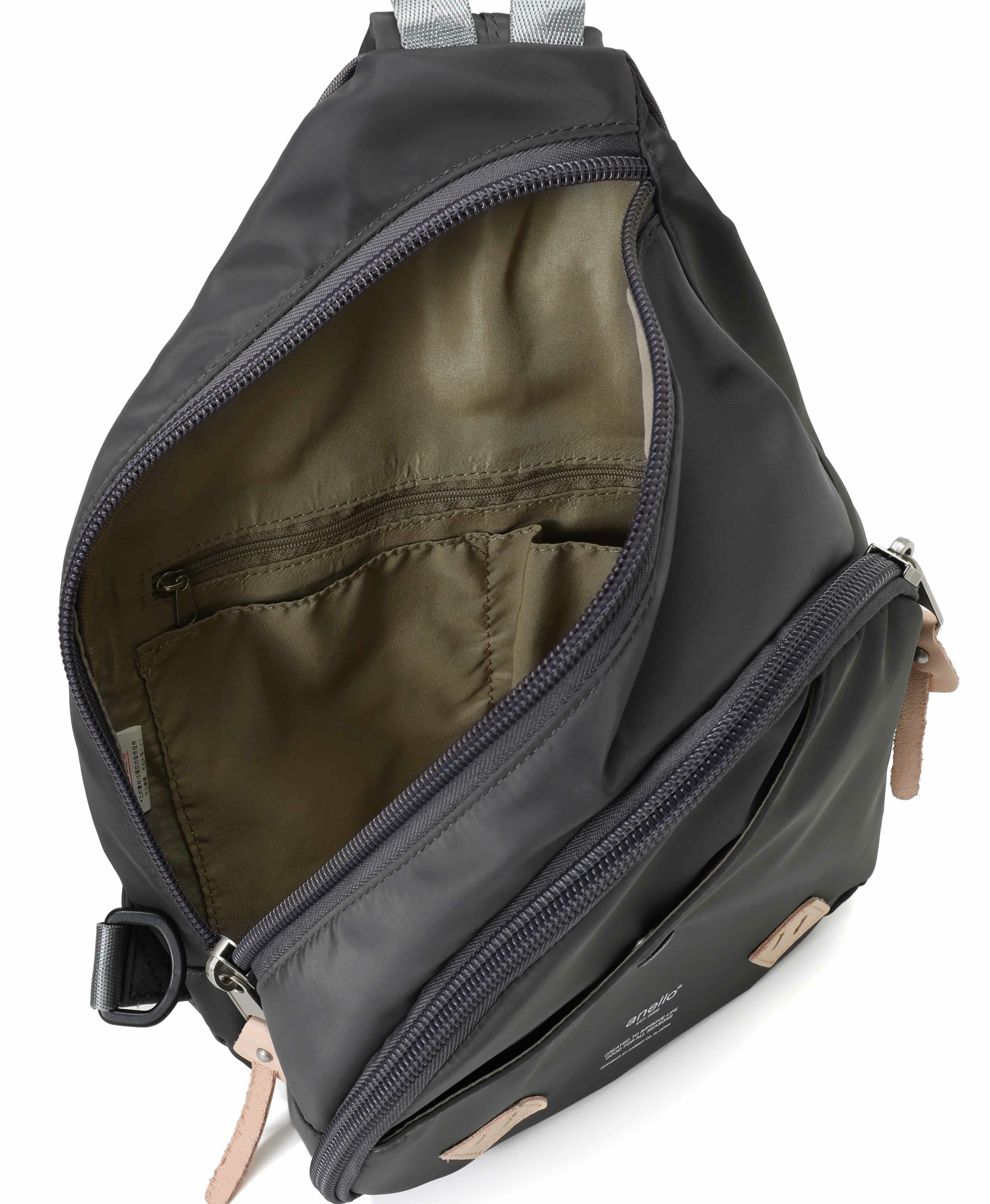 anello ボディバッグ ウエストポーチ 多収納 A5 URBAN O.D AT-S0231