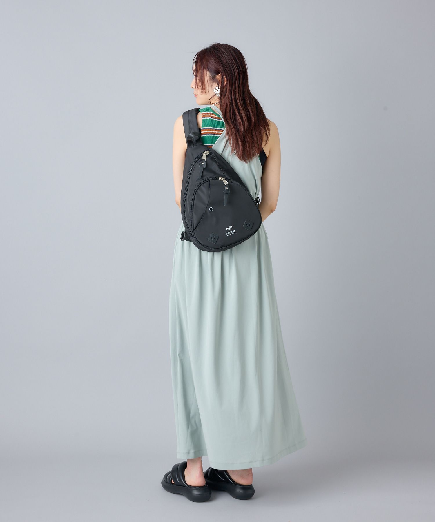 anello ボディバッグ ウエストポーチ 多収納 A5 URBAN O.D AT-S0231