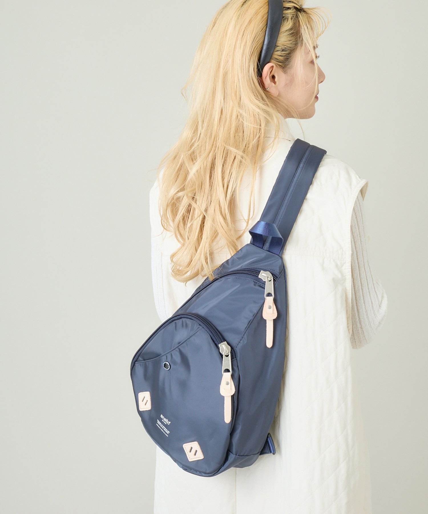 anello ボディバッグ ウエストポーチ 多収納 A5 URBAN O.D AT-S0231