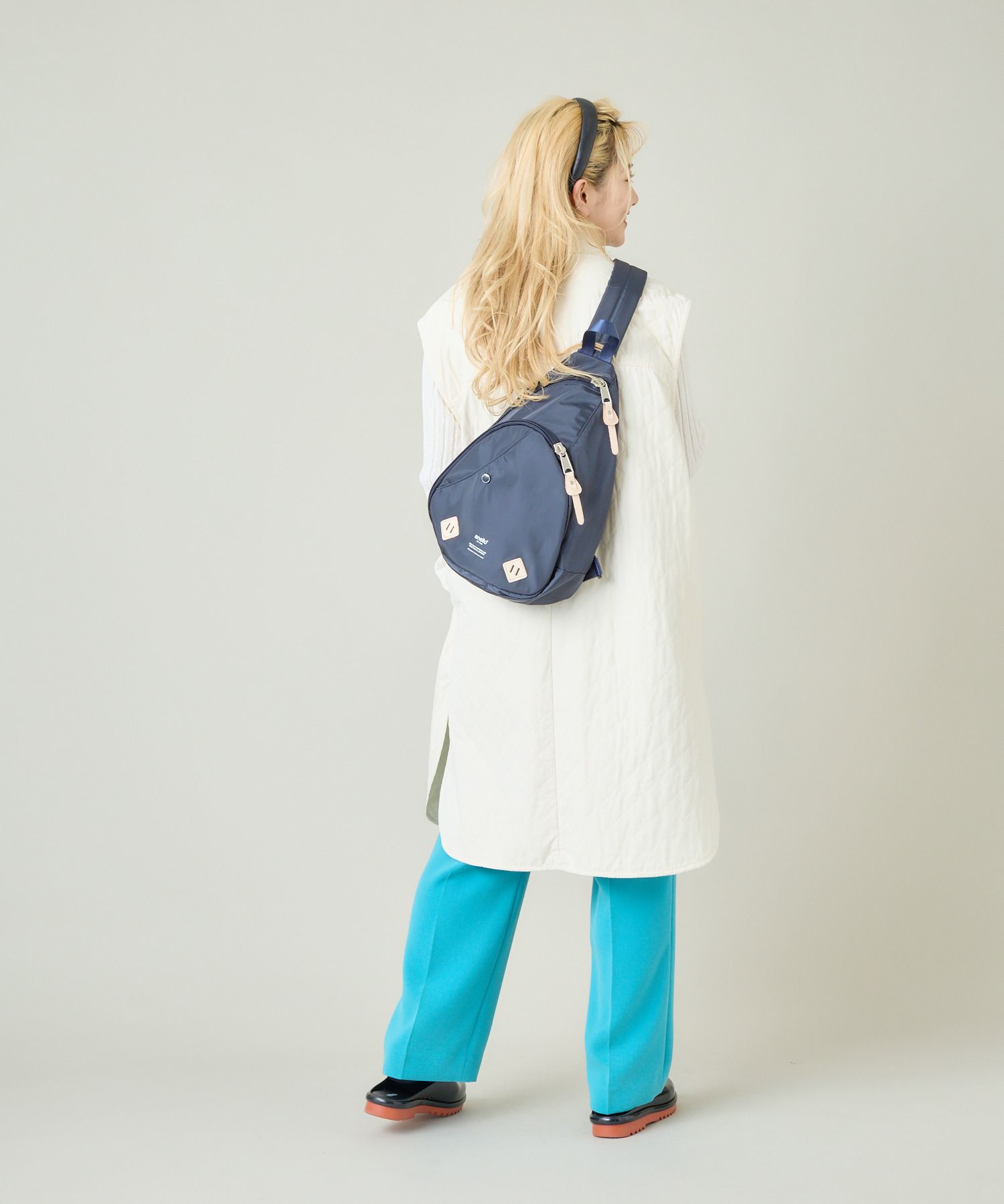 anello ボディバッグ ウエストポーチ 多収納 A5 URBAN O.D AT-S0231