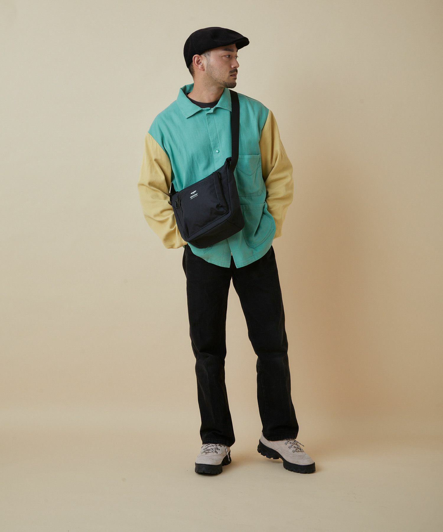 anello ショルダーバッグ 撥水 多収納 A5 TRACK AT-H1812