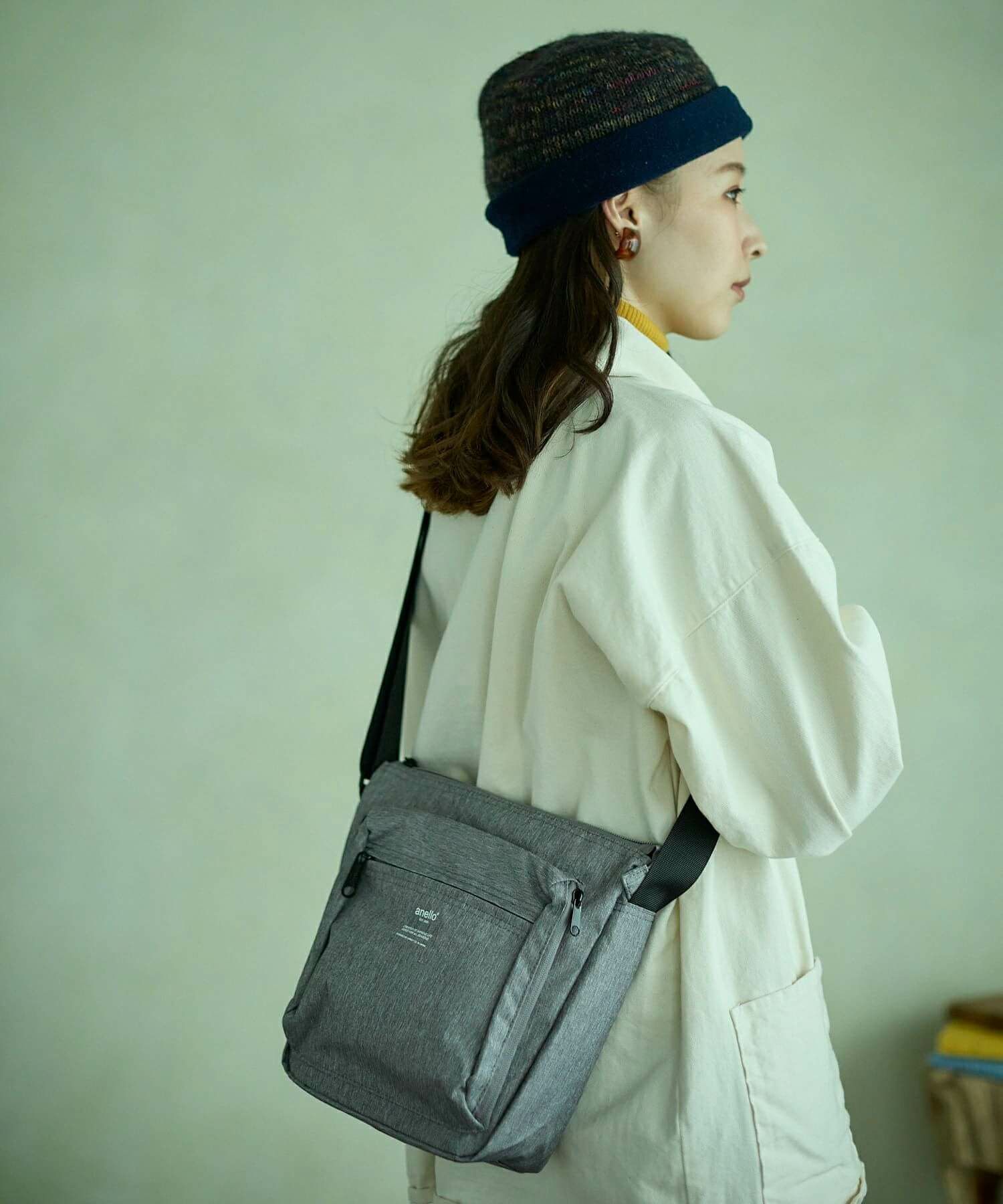 anello ショルダーバッグ 撥水 多収納 A5 TRACK AT-H1812