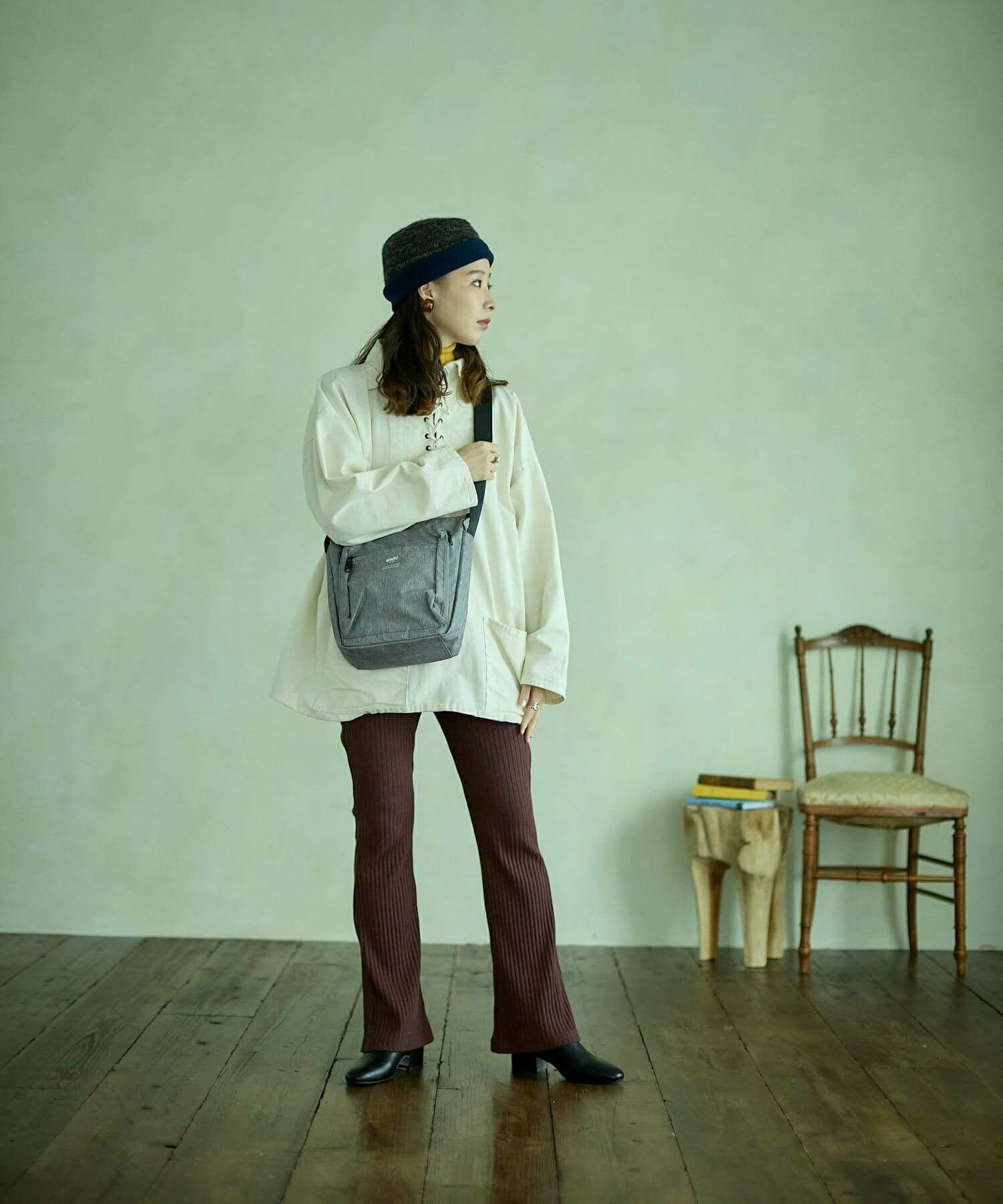 anello ショルダーバッグ 撥水 多収納 A5 TRACK AT-H1812