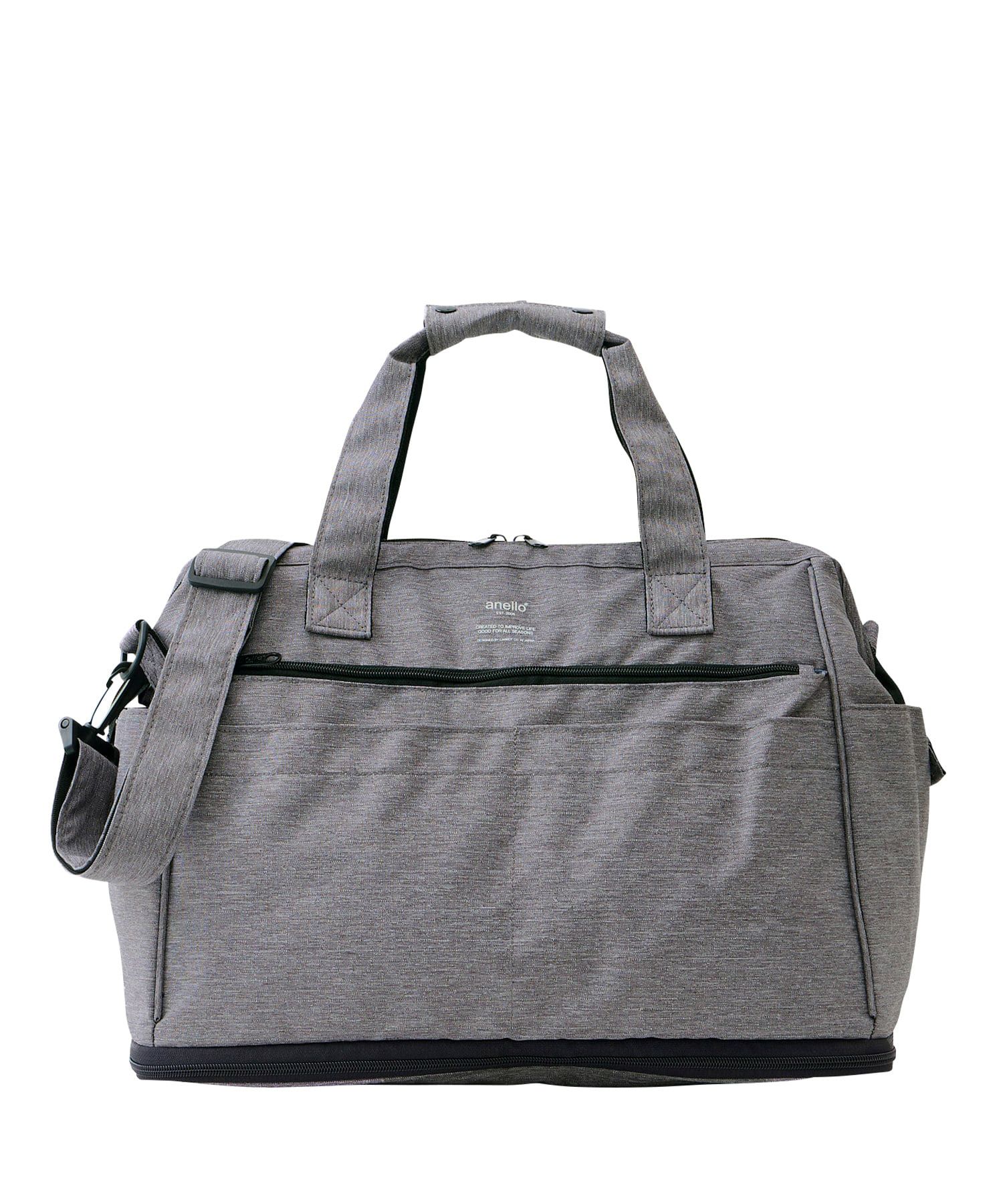 anello ボストンバッグ 撥水 多収納 2WAY 拡張 A4 TRACK AT-C2611