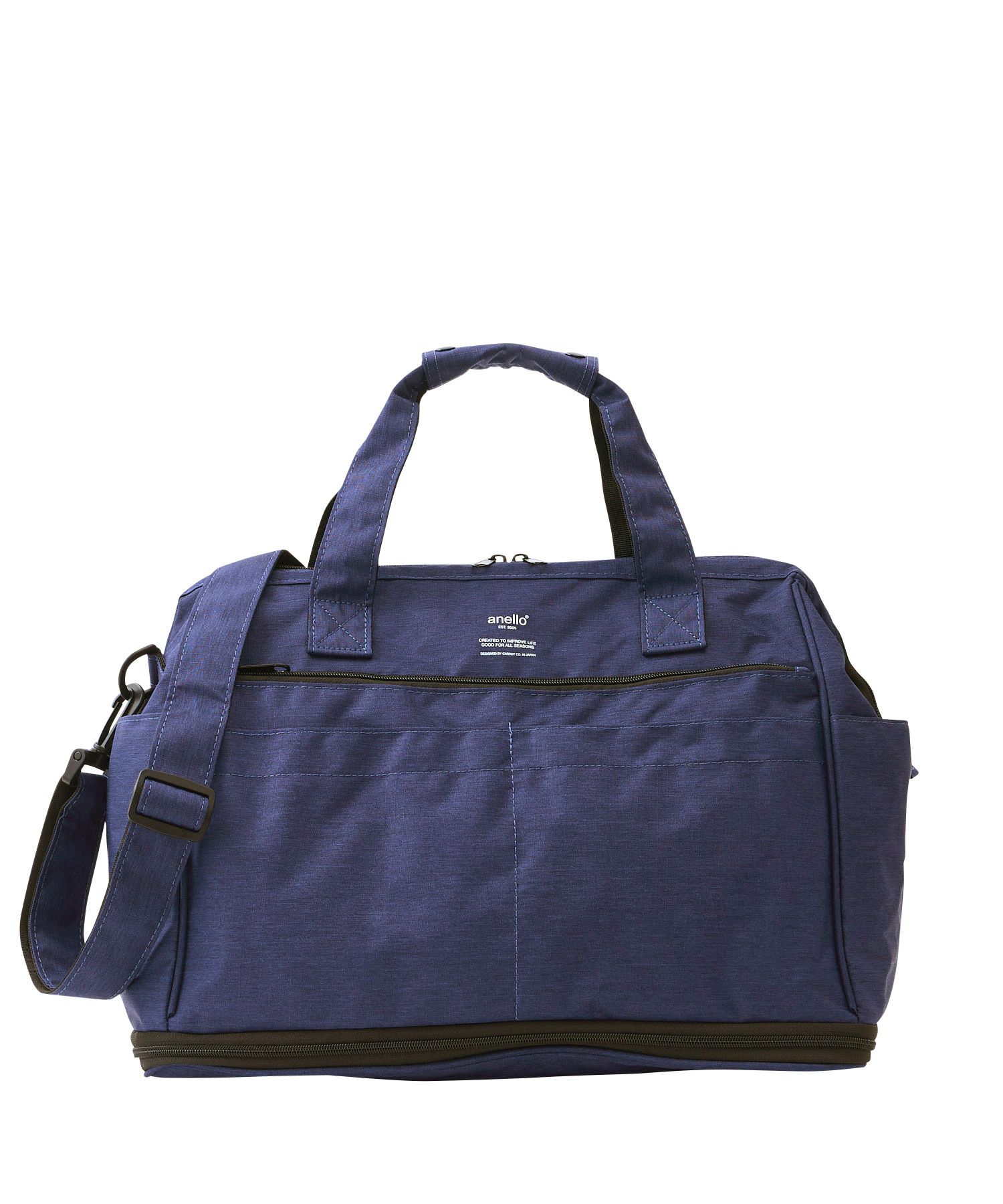 anello ボストンバッグ 撥水 多収納 2WAY 拡張 A4 TRACK AT-C2611