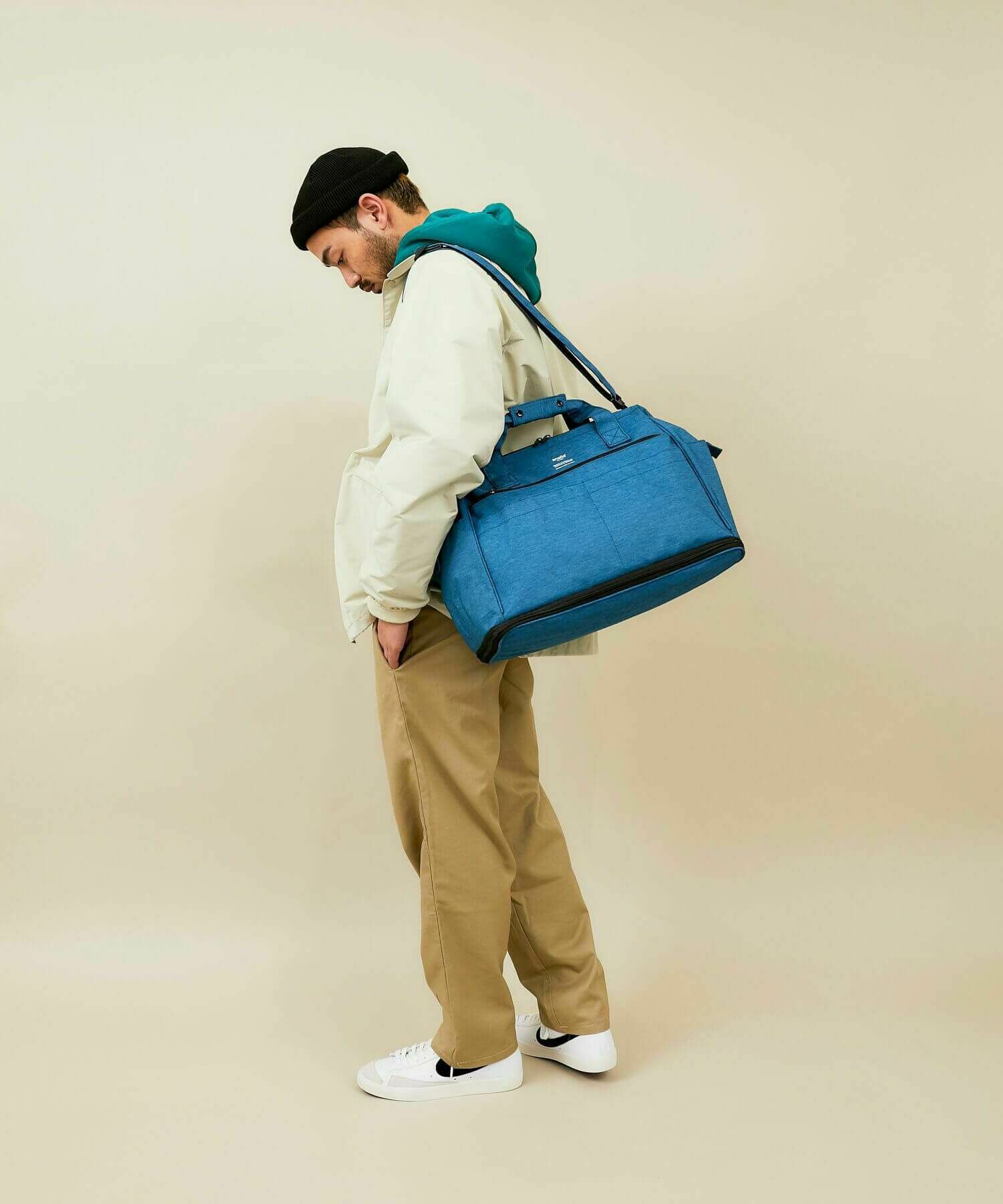 anello ボストンバッグ 撥水 多収納 2WAY 拡張 A4 TRACK AT-C2611