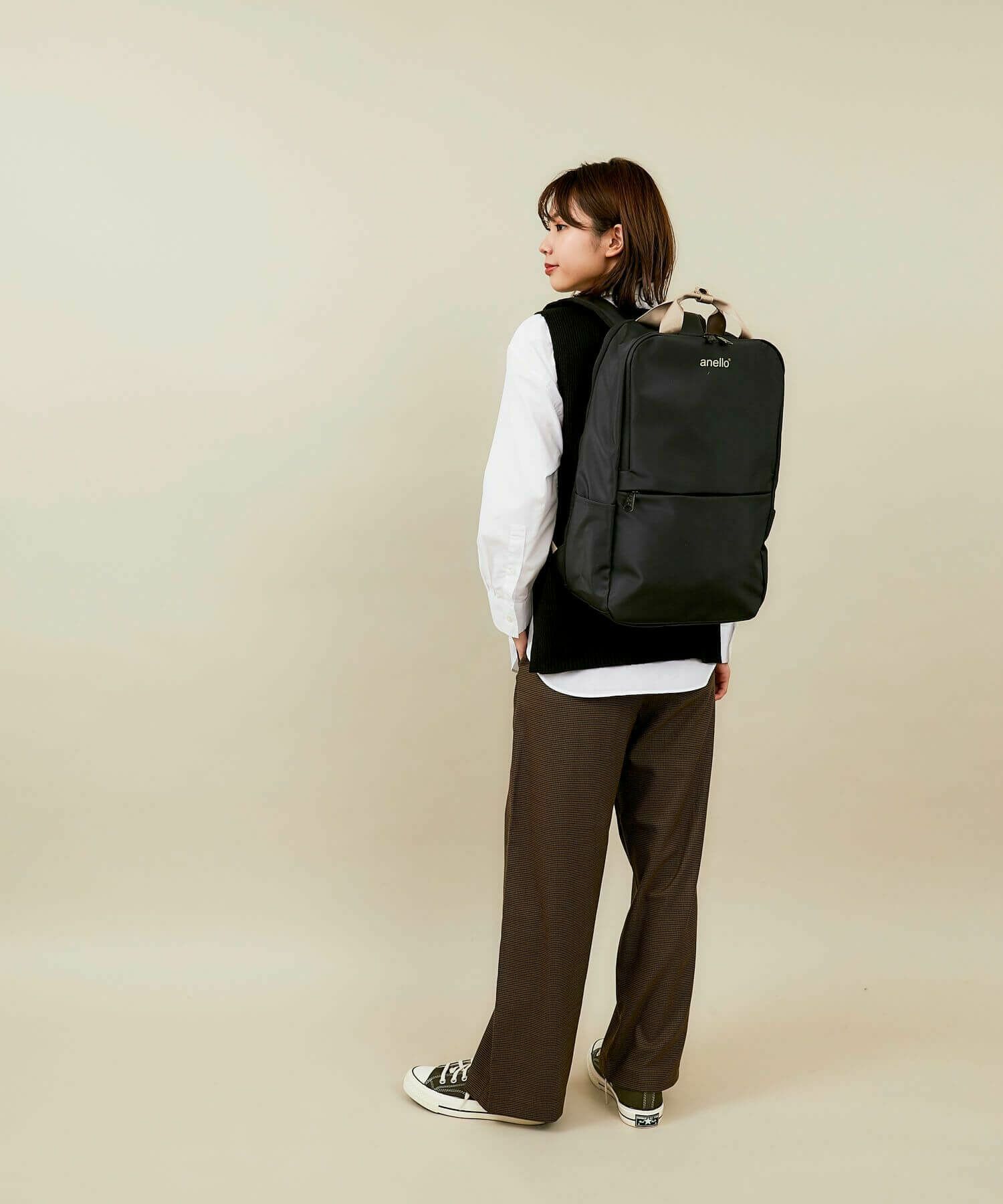 anello リュック バックパック 撥水 多収納 PC収納 A4 NESS AT-C2545