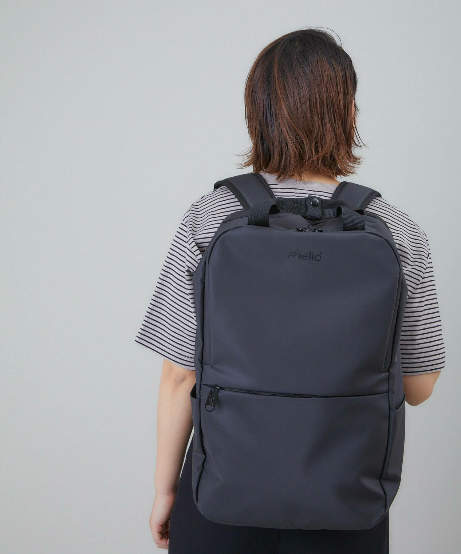 anello リュック バックパック 撥水 多収納 PC収納 A4 NESS AT-C2545