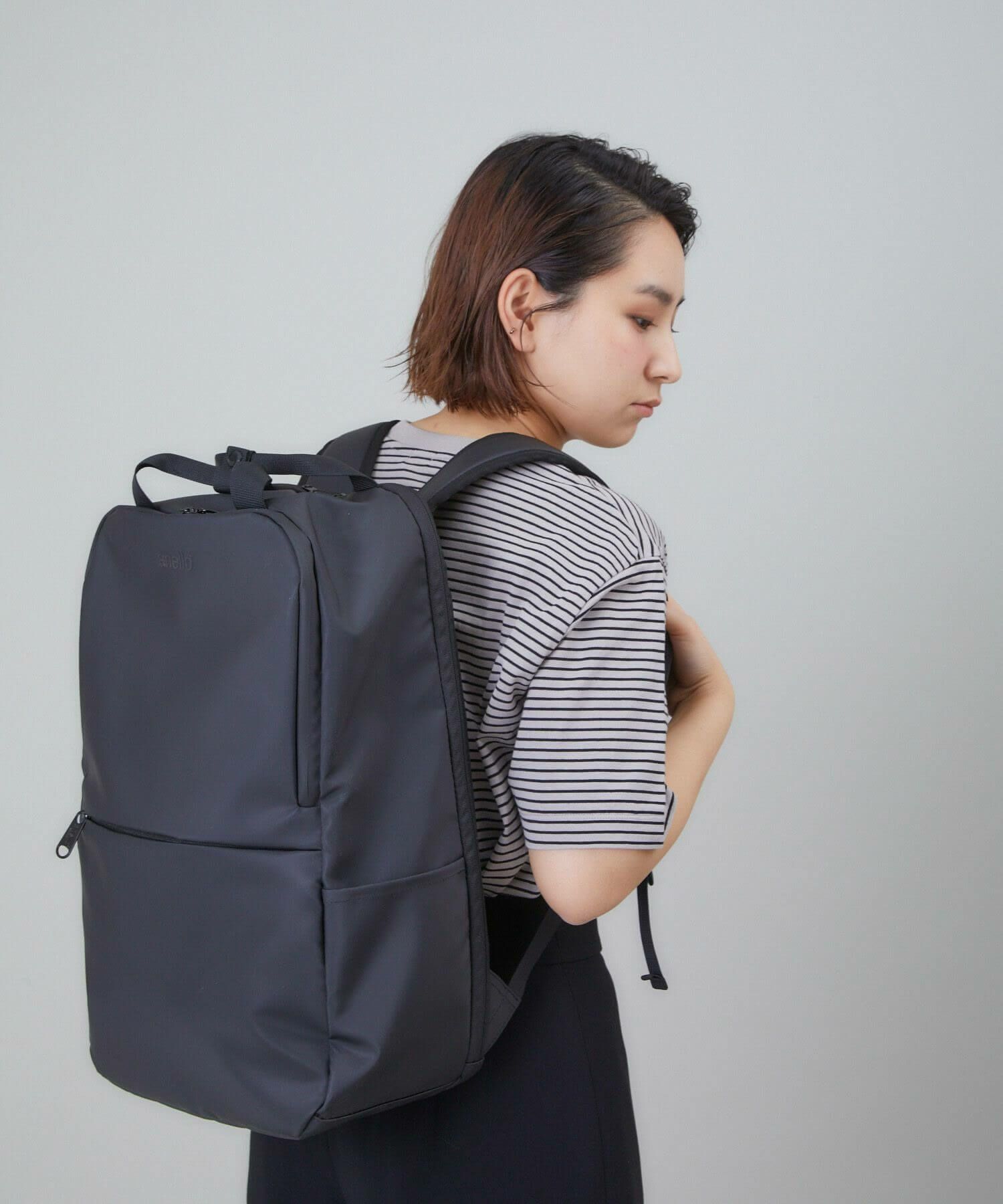 anello リュック バックパック 撥水 多収納 PC収納 A4 NESS AT-C2545