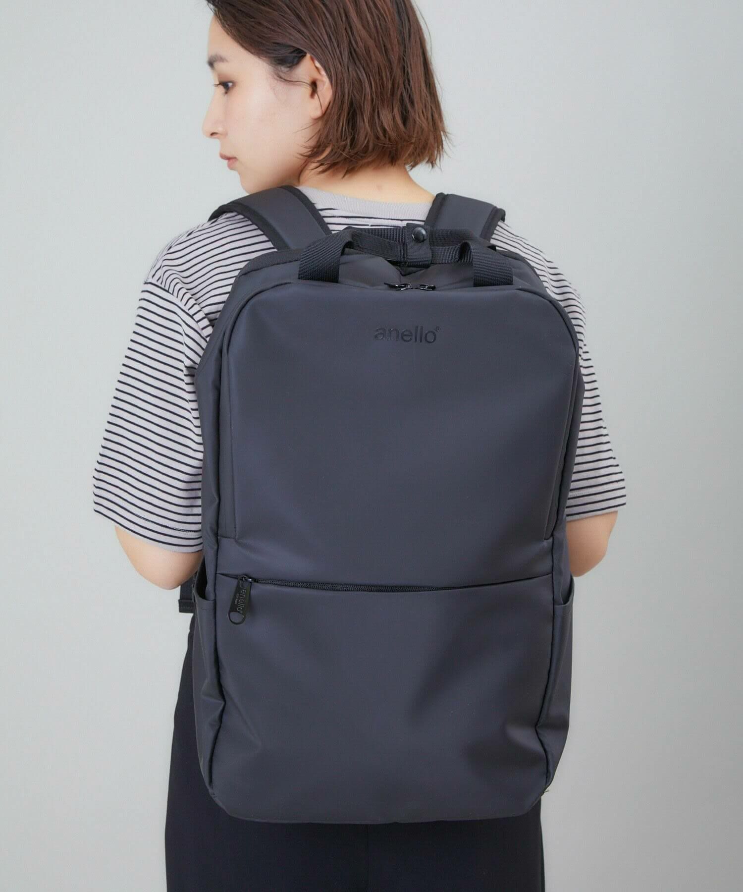 anello リュック バックパック 撥水 多収納 PC収納 A4 NESS AT-C2545