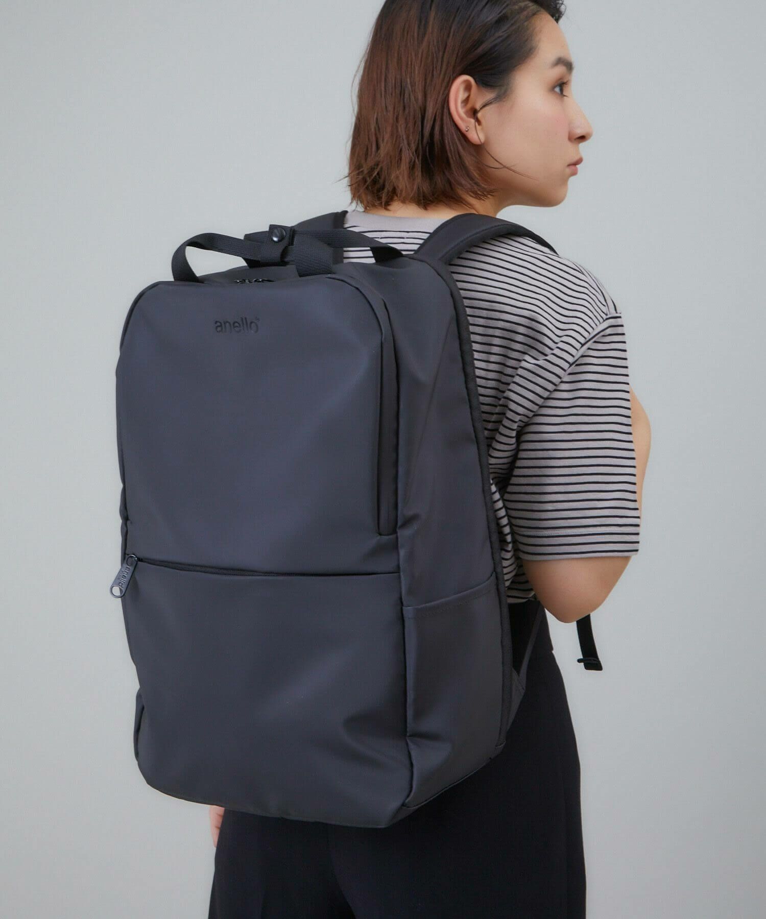 anello リュック バックパック 撥水 多収納 PC収納 A4 NESS AT-C2545