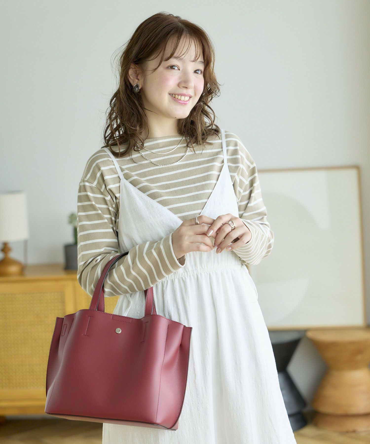 Legato Largo トートバッグ 軽量 2WAY A5 かるいかばん LH-P0002