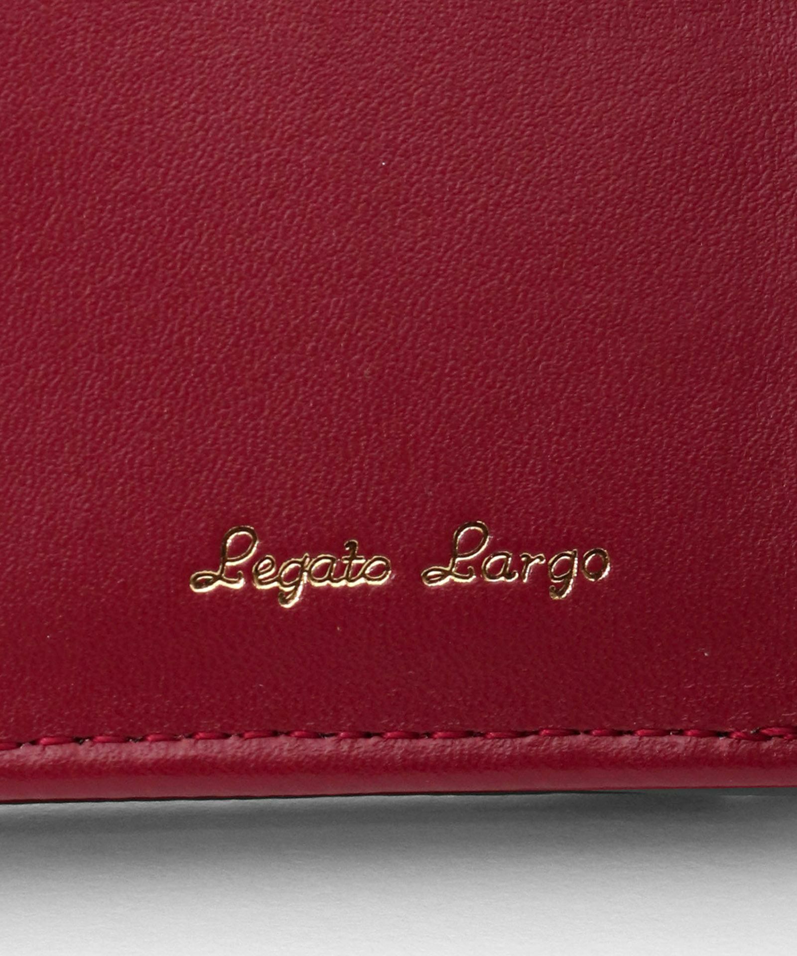 Legato Largo ミニ折財布  小物 クロコ型押し LJ-G0841
