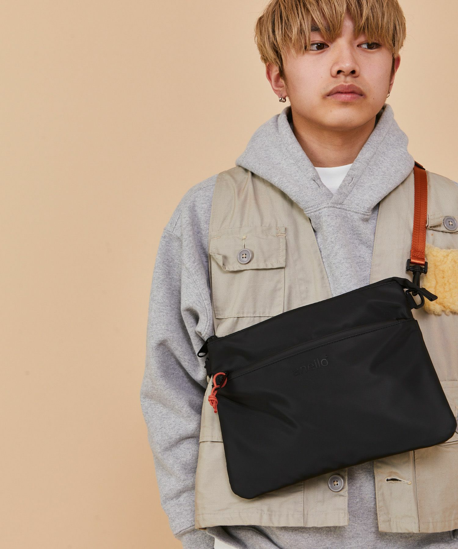 Anello カスタマイズショルダー ショルダーバッグ Carrot Company Anello カスタマイズショルダー ショルダーバッグ Carrot Company