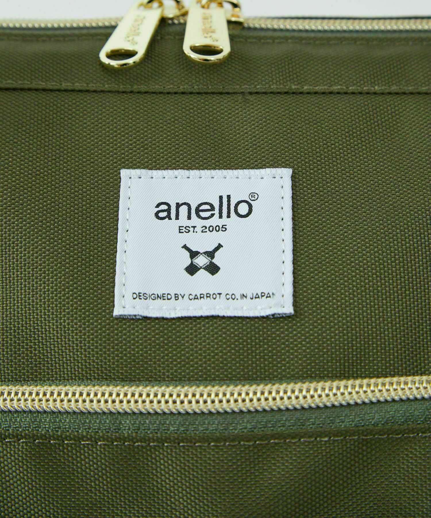 anello ボストンバッグ 口金 撥水 多収納 2WAY ﾘﾌﾟﾘｰﾌﾞ 拡張 A4 CROSS BOTTLE ATC3333R
