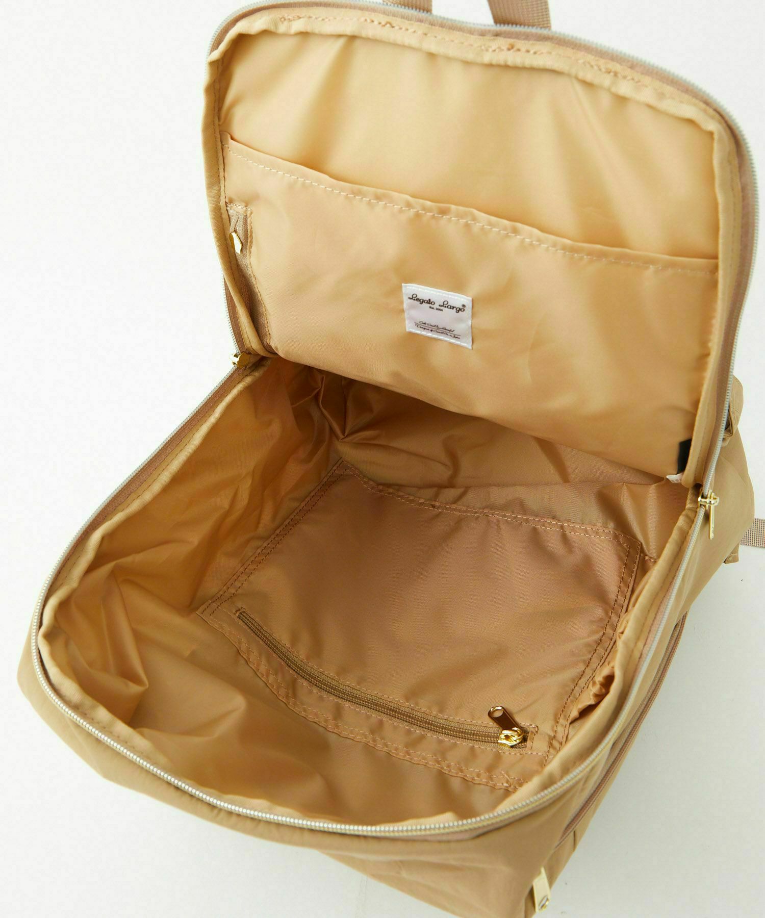 Legato Largo リュック バックパック 洗濯可能　多収納 A4 洗えるかばん LT-E1331