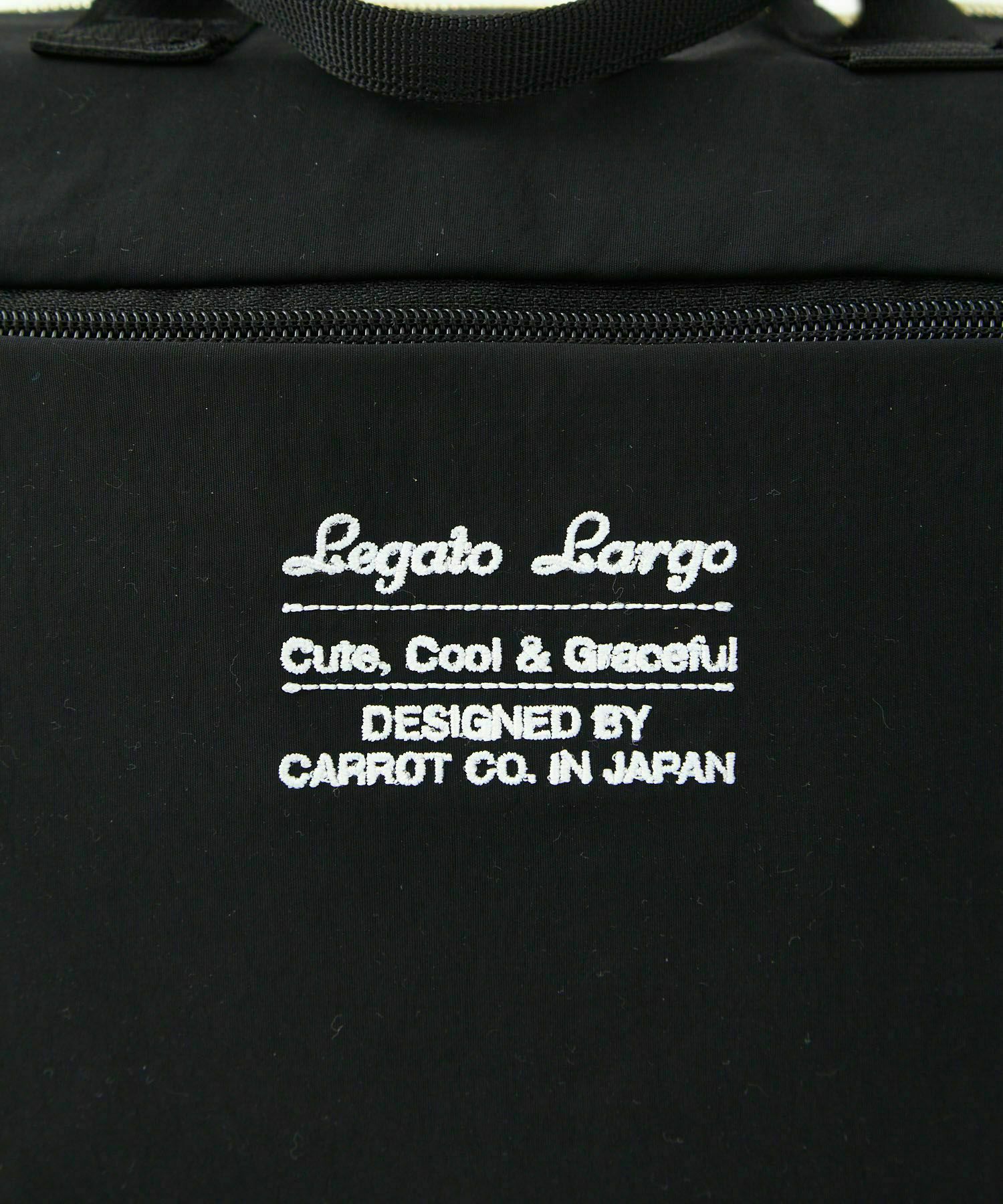 Legato Largo ボストンバッグ 洗濯可能 2WAY 多収納 A5 洗えるかばん LT-E1333