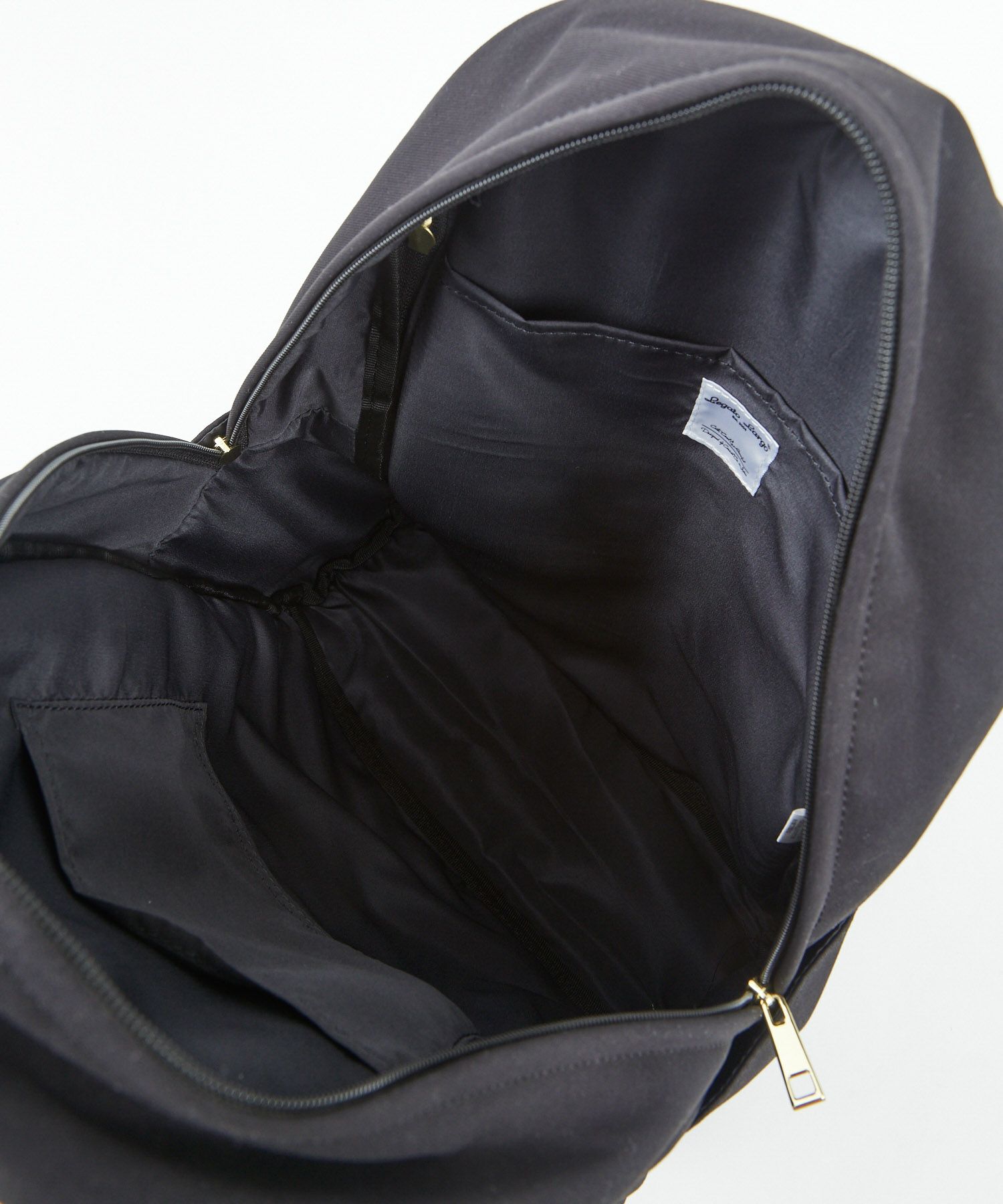 Legato Largo リュック バックパック 撥水 多収納 A4 撥水加工コットン調ポリ LT-G1094