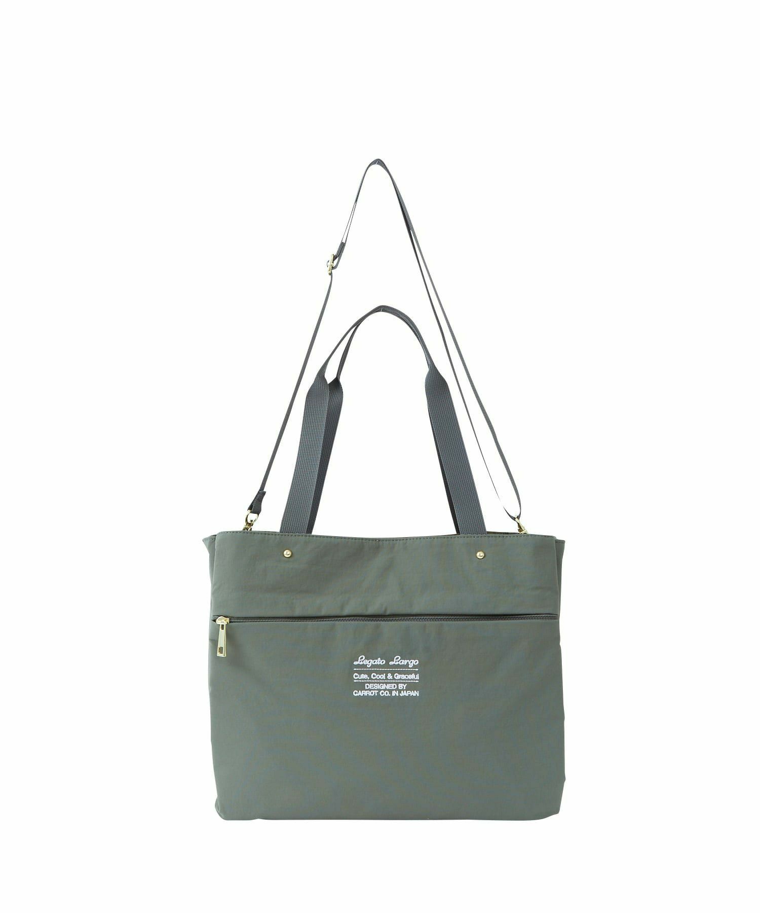 Legato Largo トートバッグ 洗濯可能 2WAY A4 洗えるかばん LT-U0061
