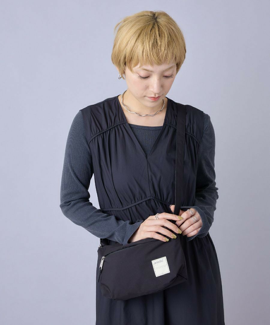 anello ショルダーバッグ 撥水 mini CIRCLE ATT0701
