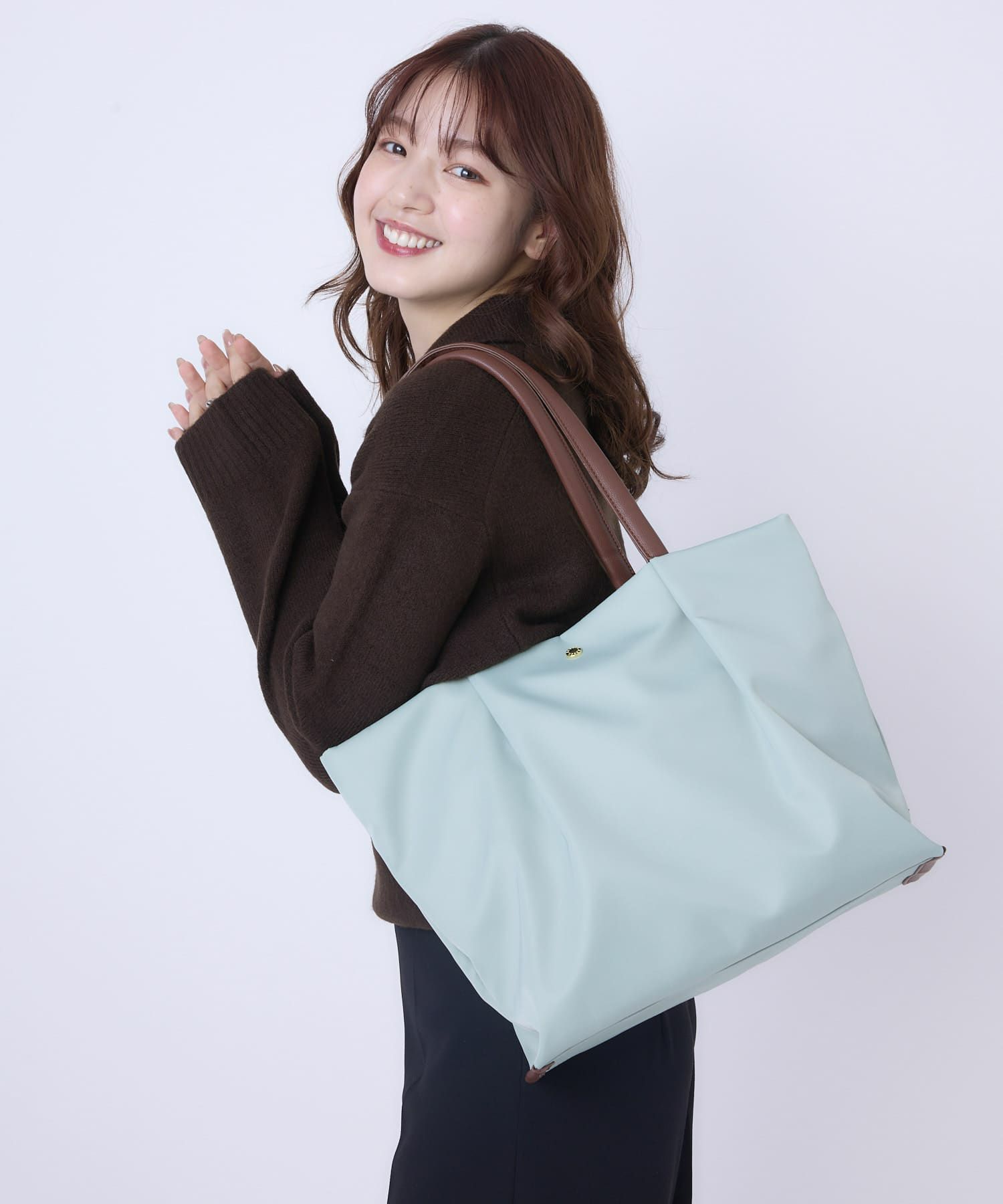 Legato Largo トートバッグ 撥水 肩楽 多収納 PC収納 A4 肩楽 LH-L0001