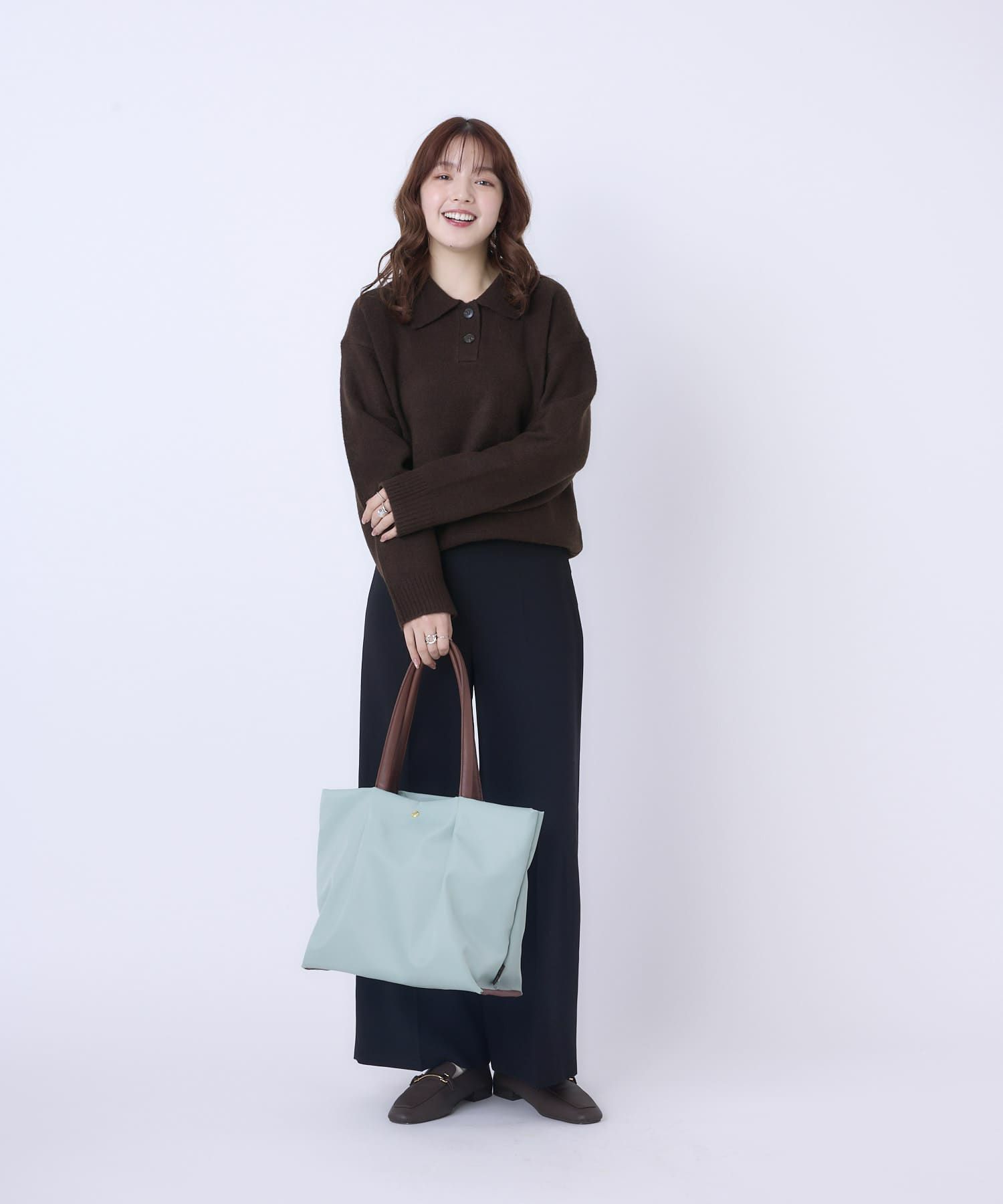 Legato Largo トートバッグ 撥水 肩楽 多収納 PC収納 A4 肩楽 LH-L0001