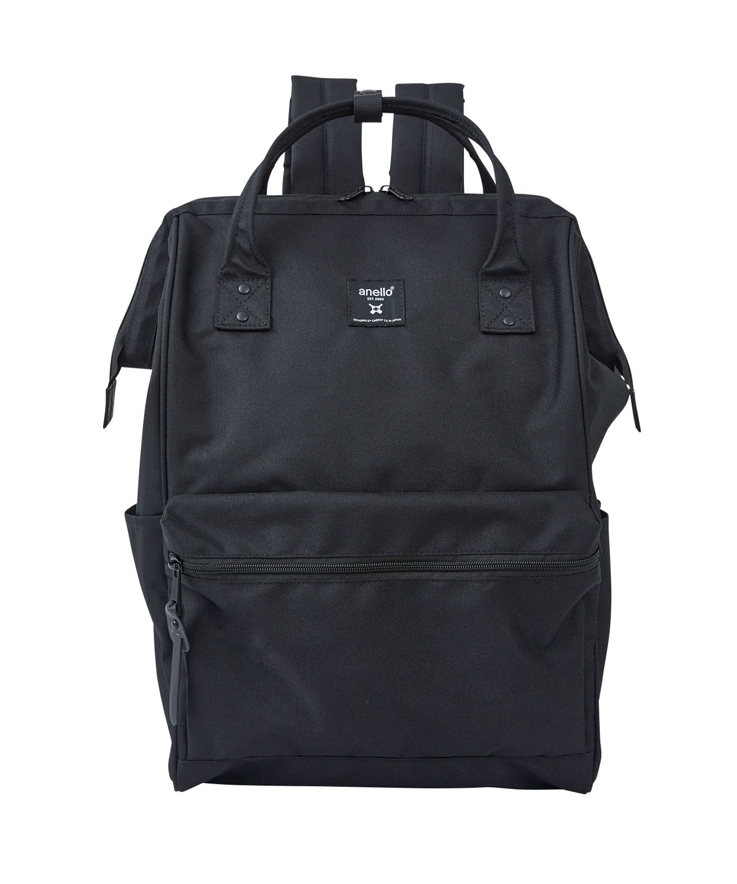 anello リュック バックパック 口金 撥水 多収納 PC収納 ﾘﾌﾟﾘｰﾌﾞ A4 CROSS BOTTLE ASS005R