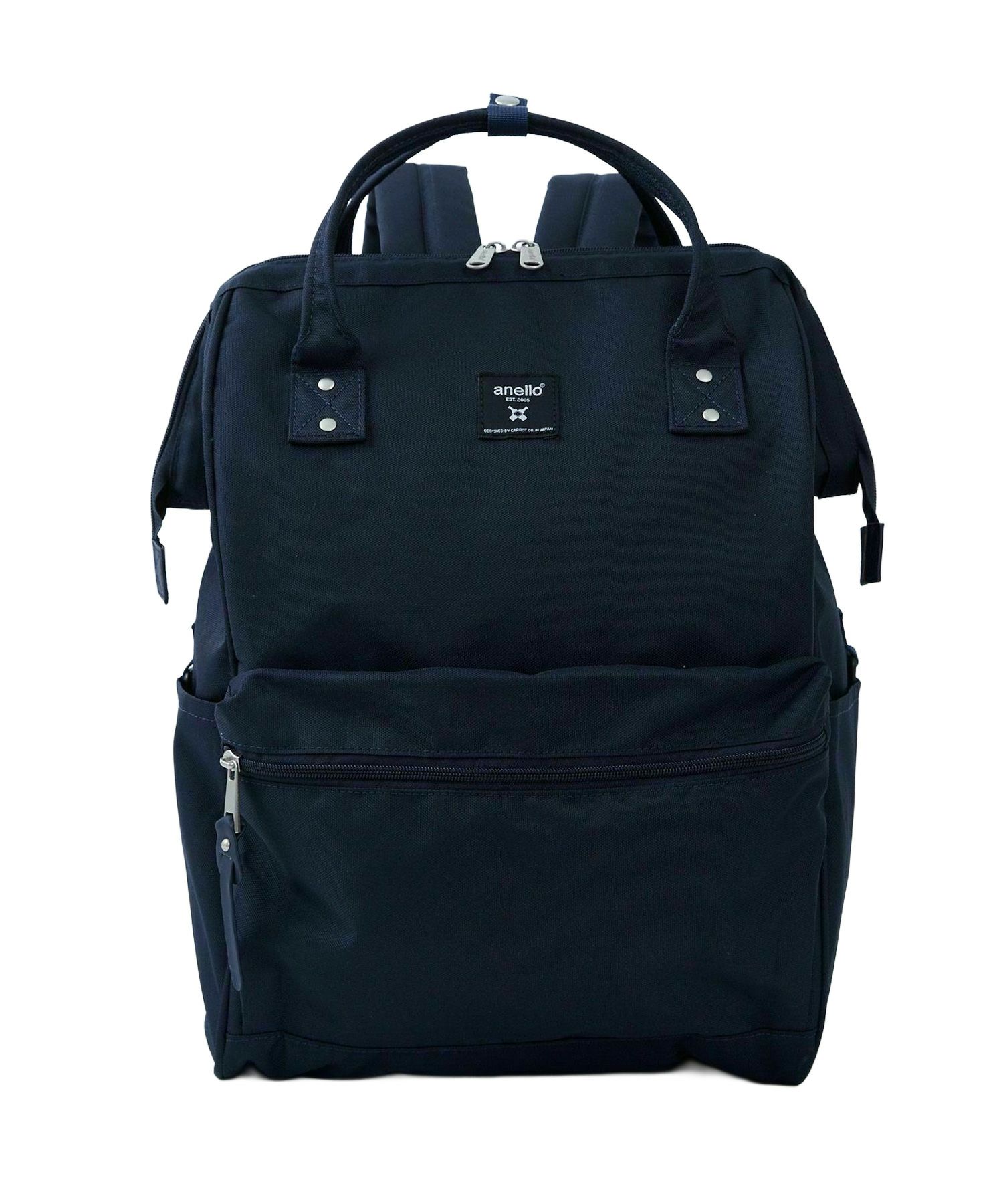 anello リュック バックパック 口金 撥水 多収納 PC収納 ﾘﾌﾟﾘｰﾌﾞ A4 CROSS BOTTLE ASS005R