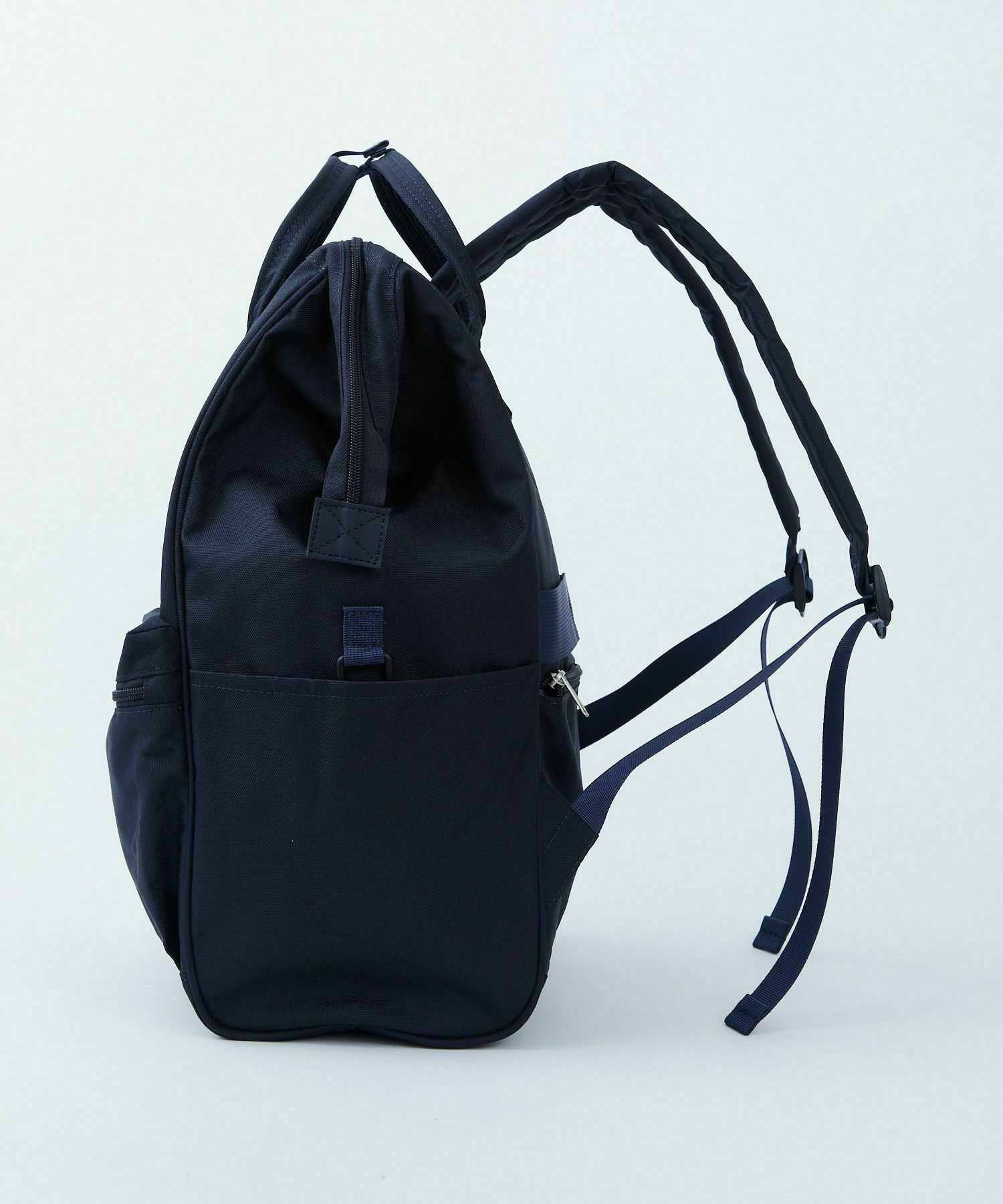 anello リュック バックパック 口金 撥水 多収納 PC収納 ﾘﾌﾟﾘｰﾌﾞ A4 CROSS BOTTLE ASS005R