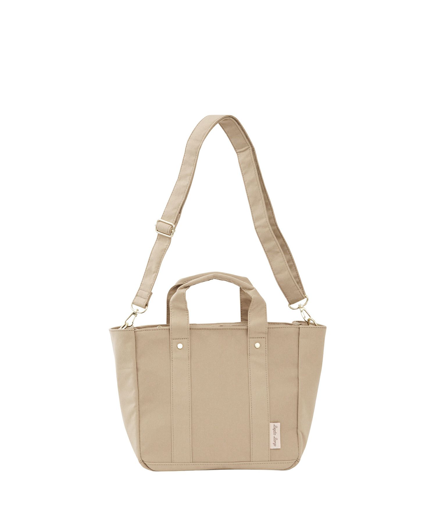 Legato Largo ショルダーバッグ 2WAY 撥水 時短 多収納 A5 撥水加工コットン調ポリ LT-F2051