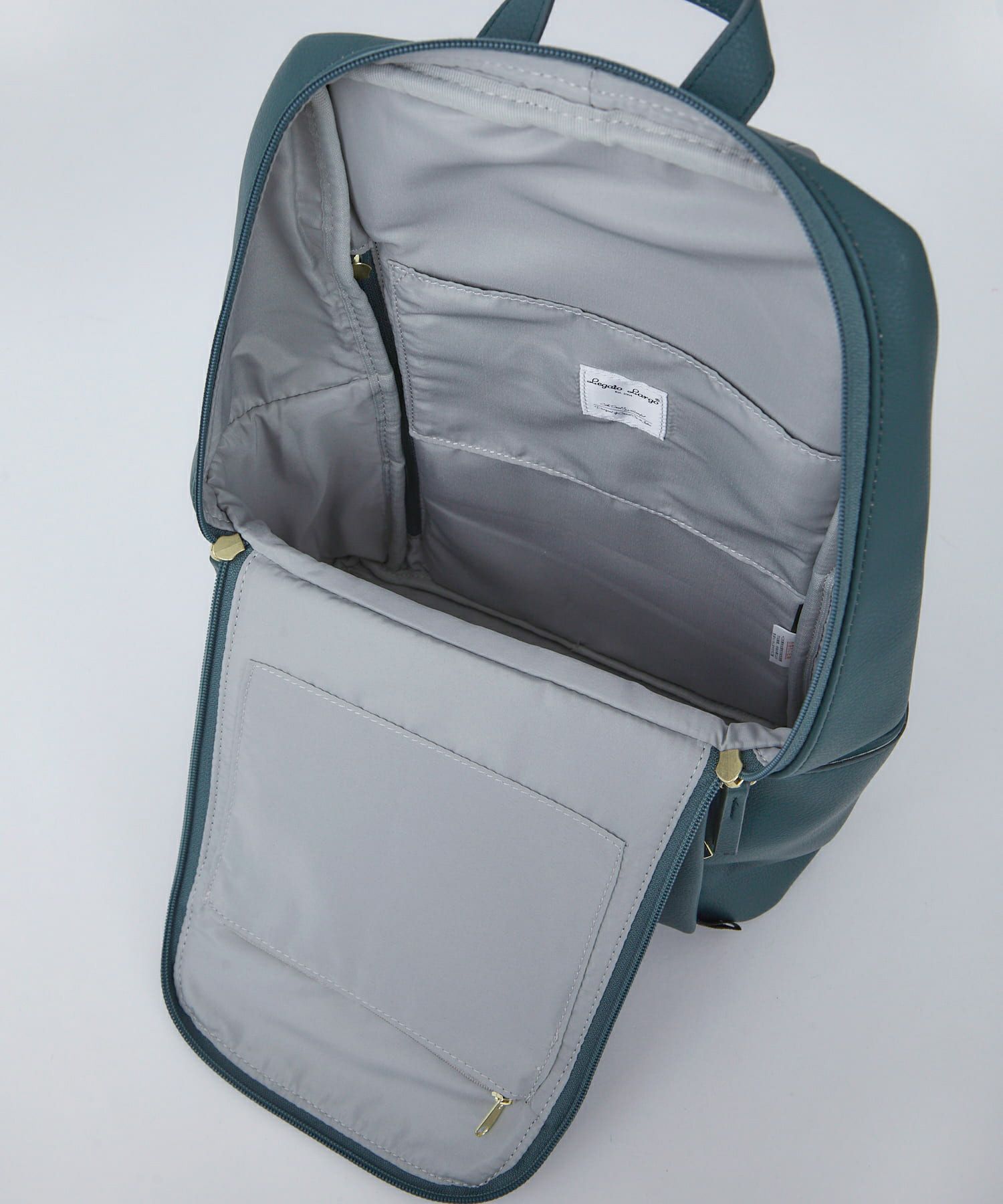 Legato Largo リュック バックパック MIHABAG 多収納 A4 マットスキンフェイクレザー LH-L0033