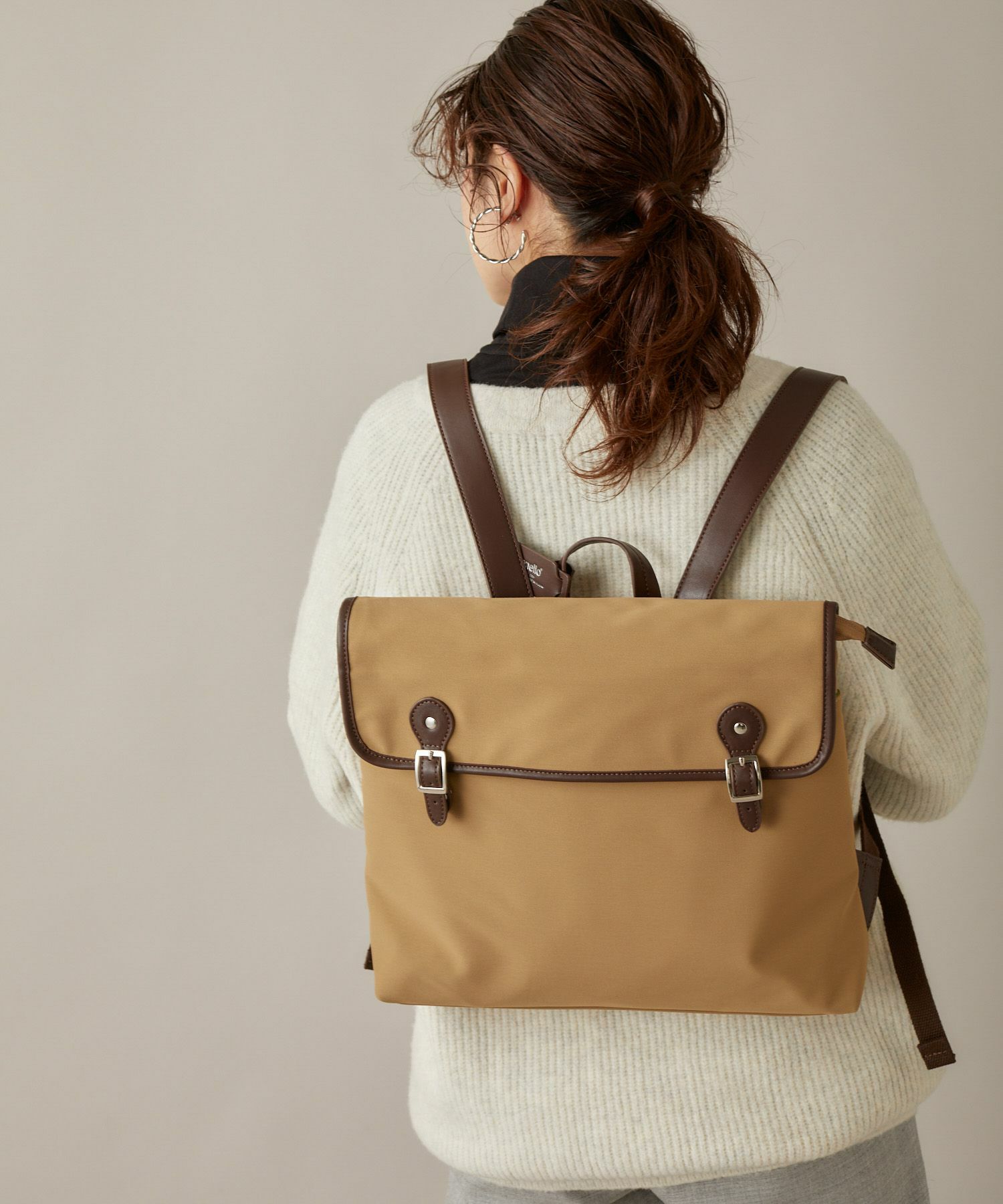 Alyssa スクエアリュック Anello リュック バックパック Carrot Company