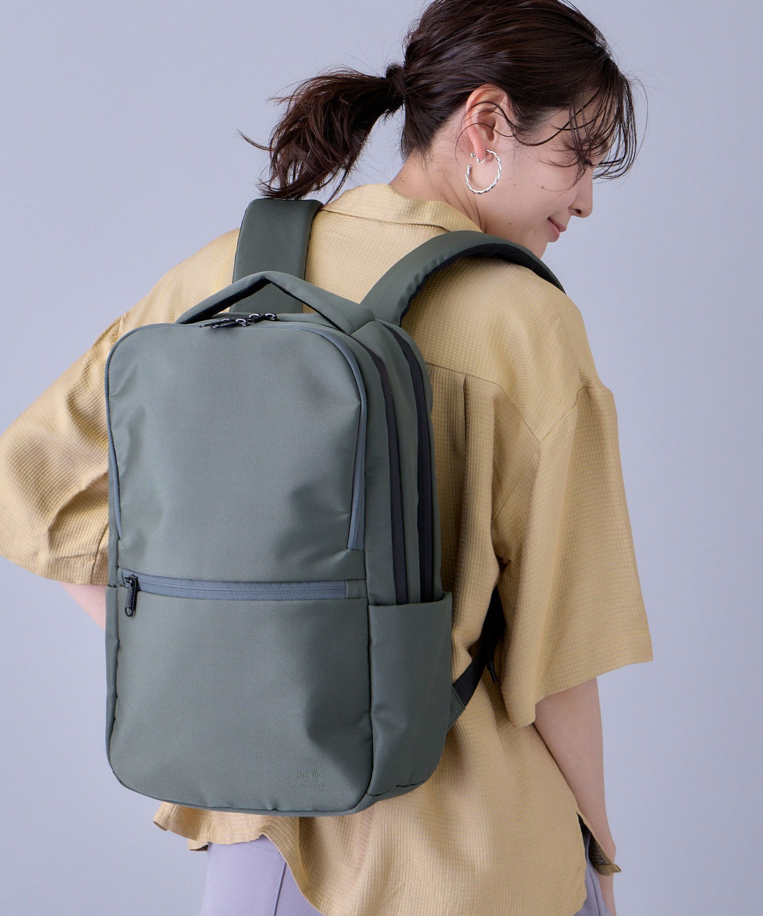 Nile 多機能スクエアリュック S Anello リュック バックパック Carrot Company