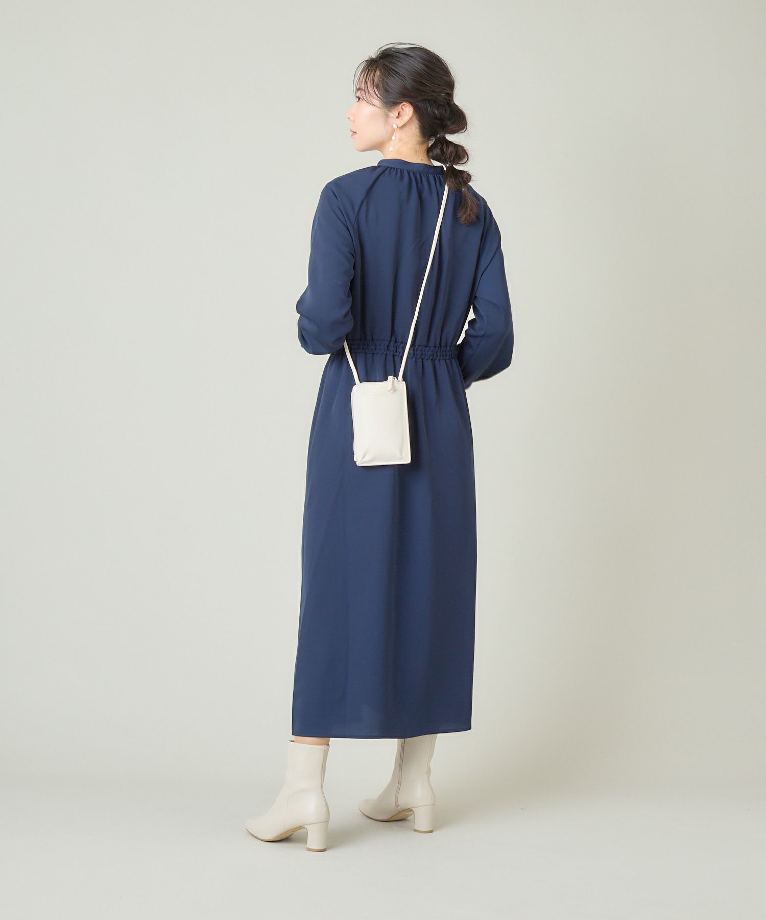 Legato Largo ショルダーバッグ  mini フルグレインフェイクレザー LG-D1161
