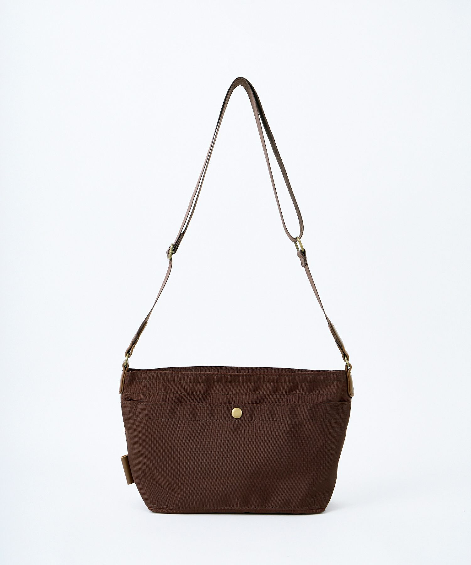 65%OFF】ミニショルダーバッグ/微光沢撥水ナイロンキャンバス