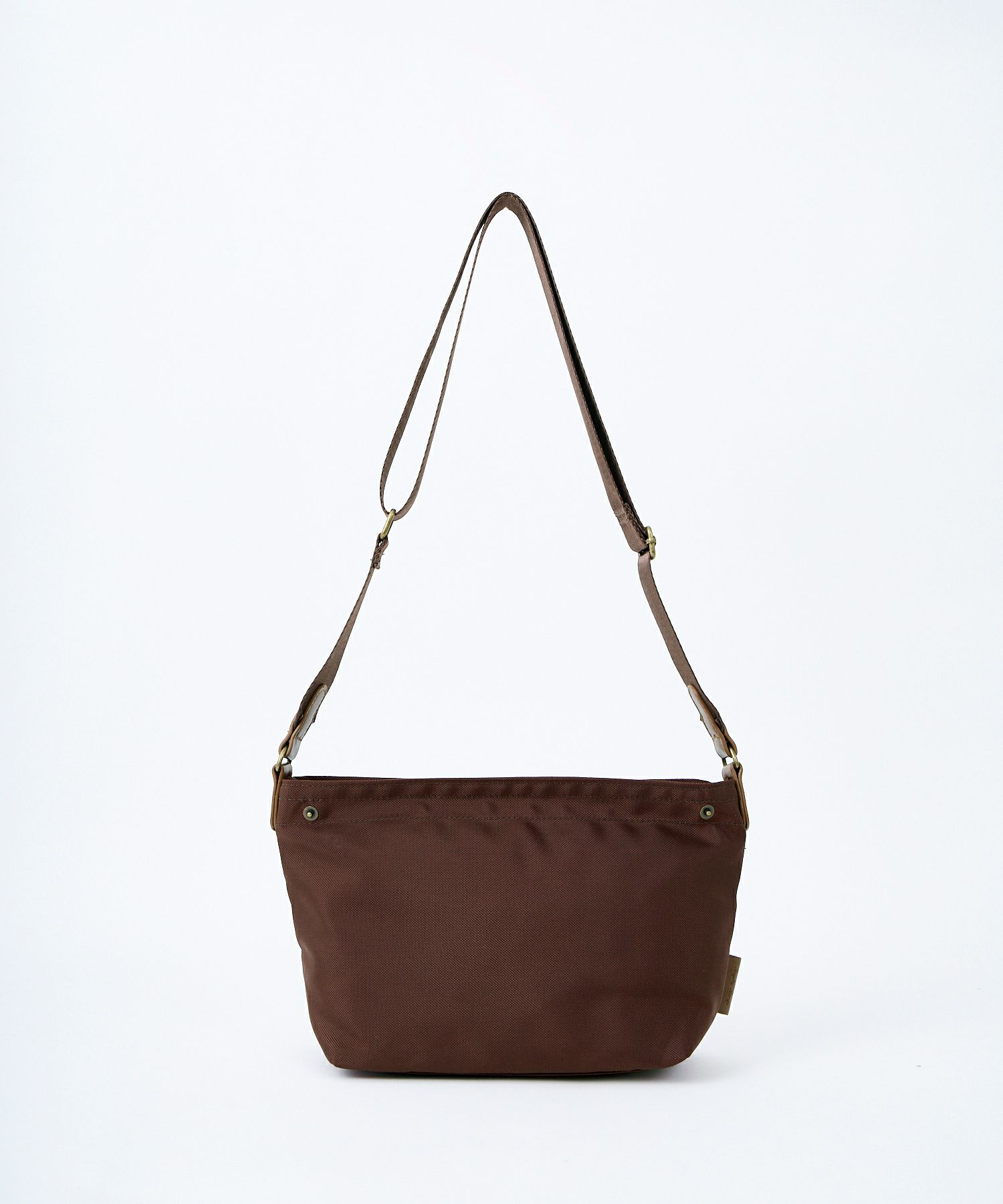 65%OFF】ミニショルダーバッグ/微光沢撥水ナイロンキャンバス