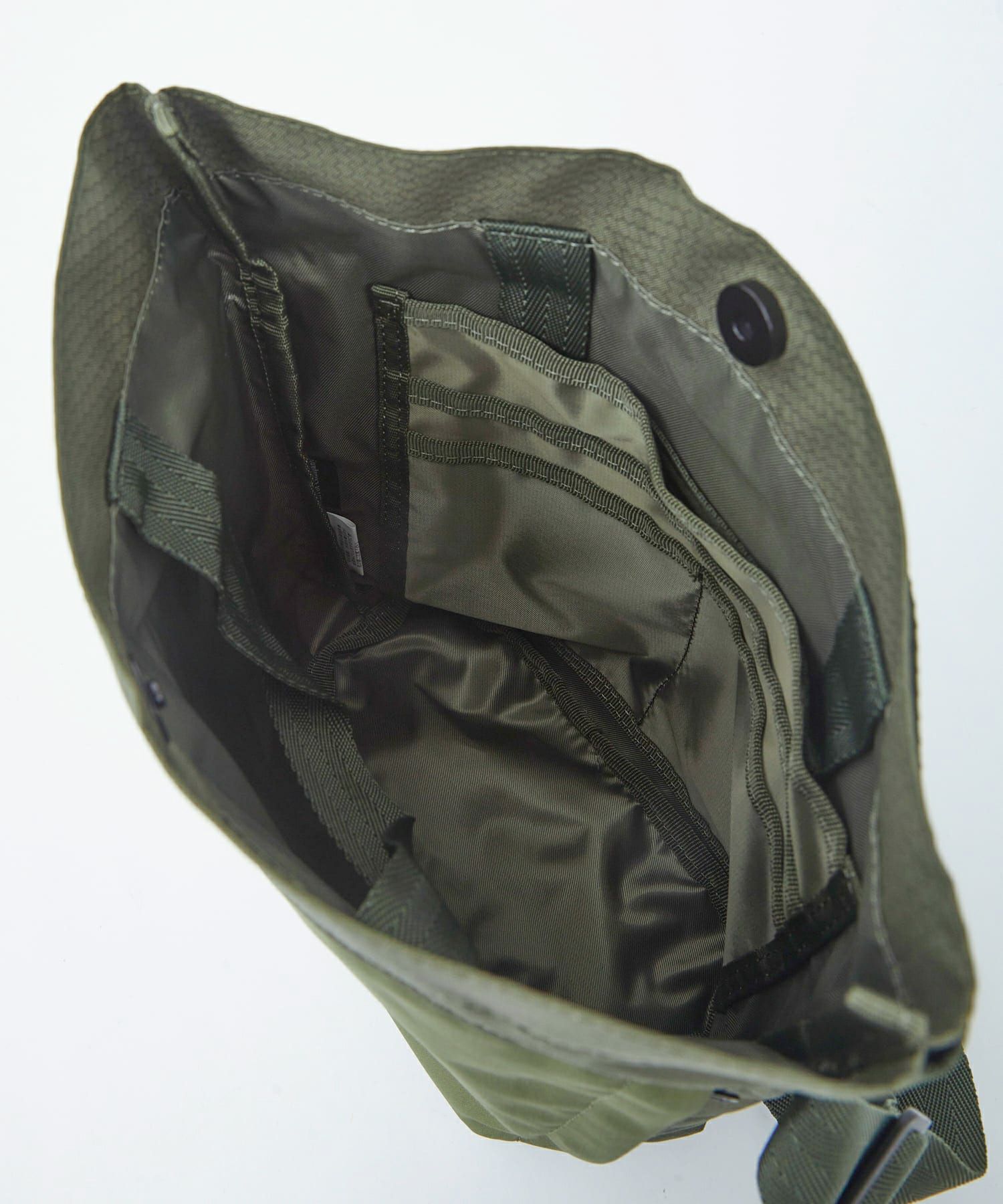 anello ショルダーバッグ 多収納 A5 OLIVE ATS0921