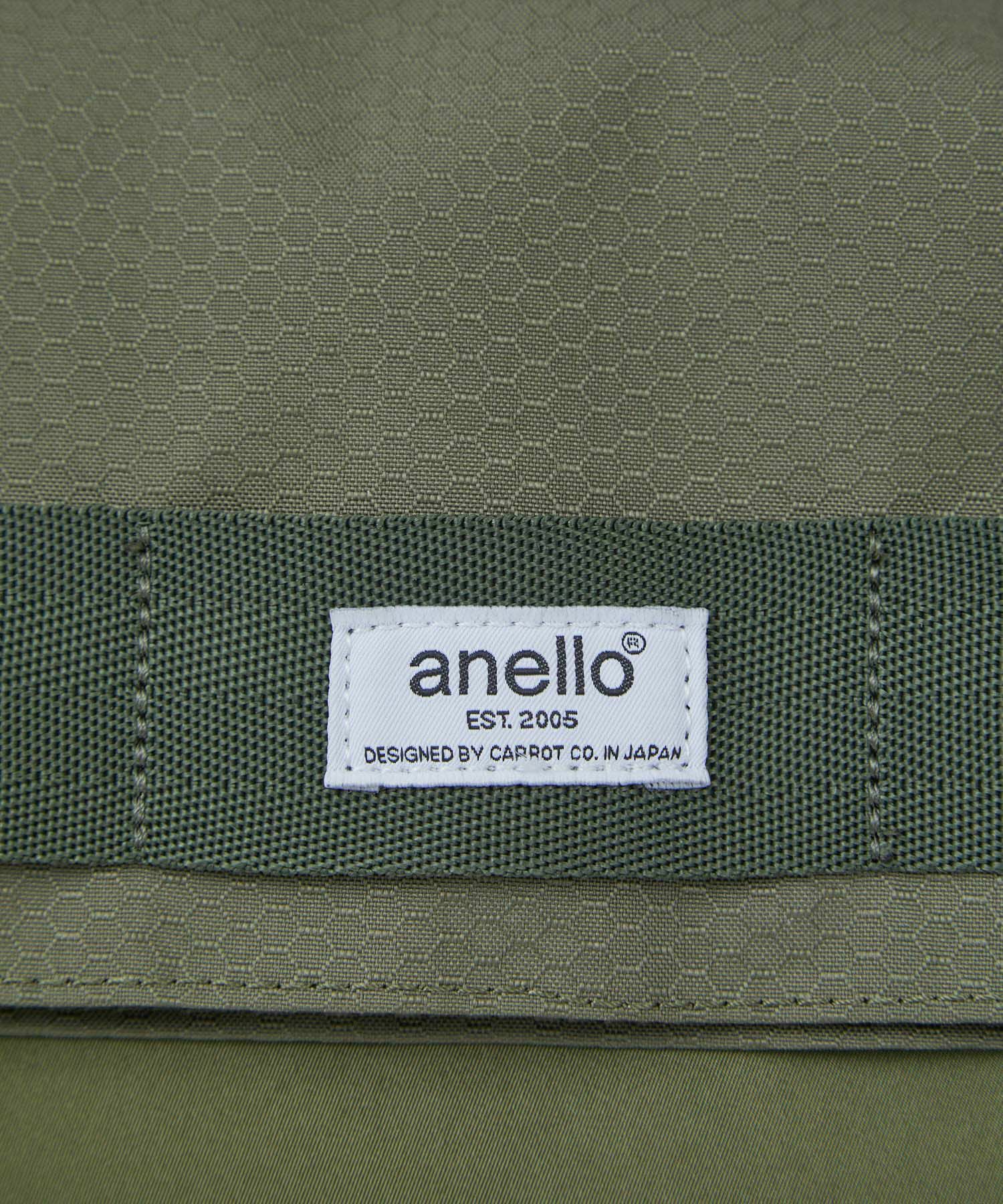 anello ショルダーバッグ 多収納 A4 OLIVE ATS0922