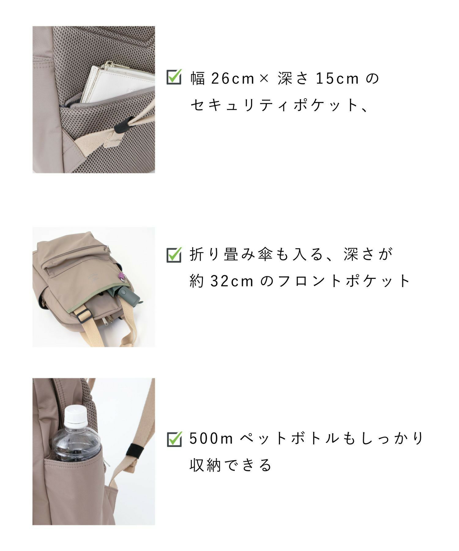 anello リュック バックパック 撥水 多収納 2WAY A4 BASE ATM0521