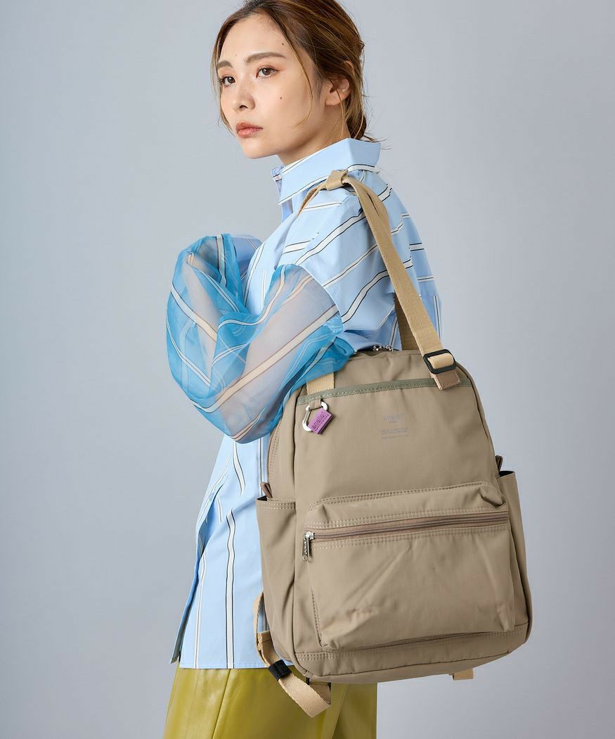 anello リュック バックパック 撥水 多収納 2WAY A4 BASE ATM0521