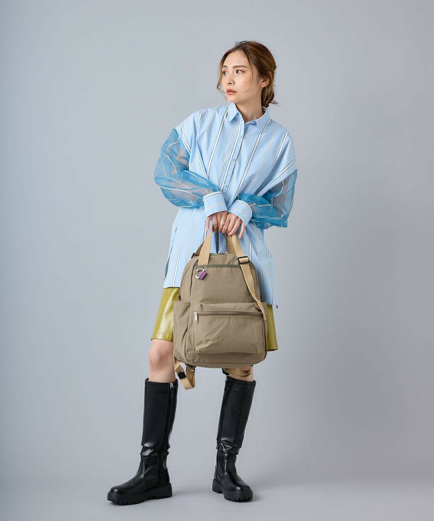 anello リュック バックパック 撥水 多収納 2WAY A4 BASE ATM0521