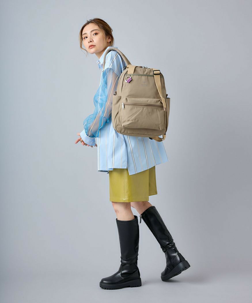 anello リュック バックパック 撥水 多収納 2WAY A4 BASE ATM0521