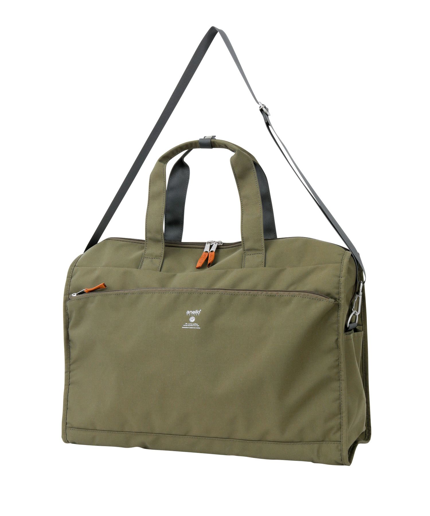 anello GRANDE ボストンバッグ 撥水 軽量 多収納 2WAY 10ﾎﾟｹ A3 CABIN GTM0178