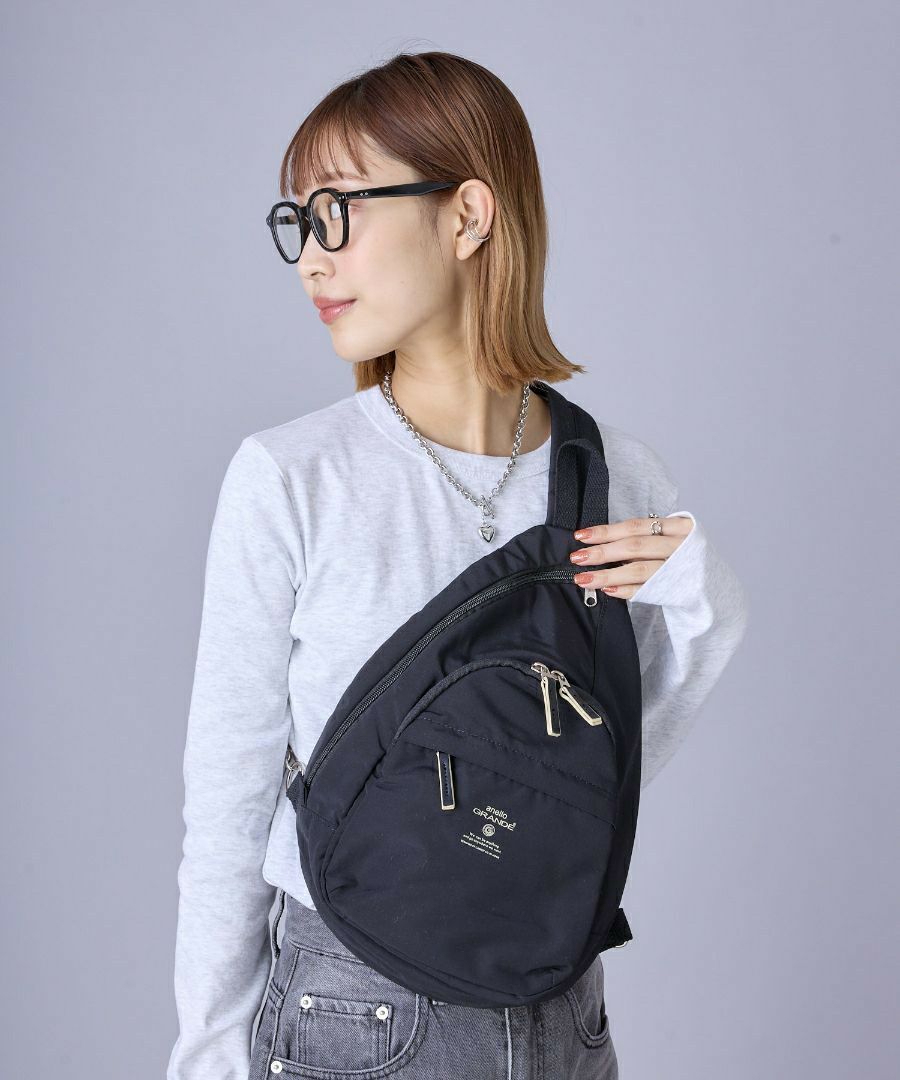 anello GRANDE ボディバッグ ウエストポーチ 多収納 A5 MOIST GTM0314