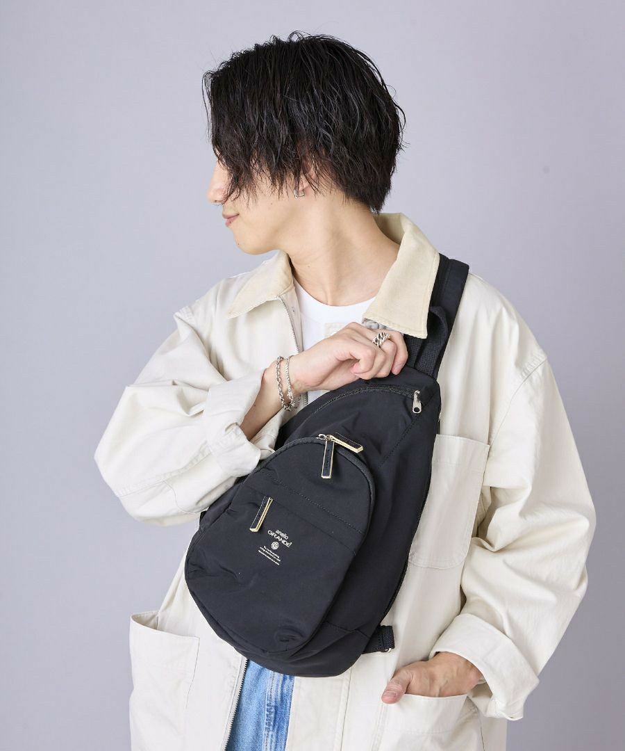 anello GRANDE ボディバッグ ウエストポーチ 多収納 A5 MOIST GTM0314